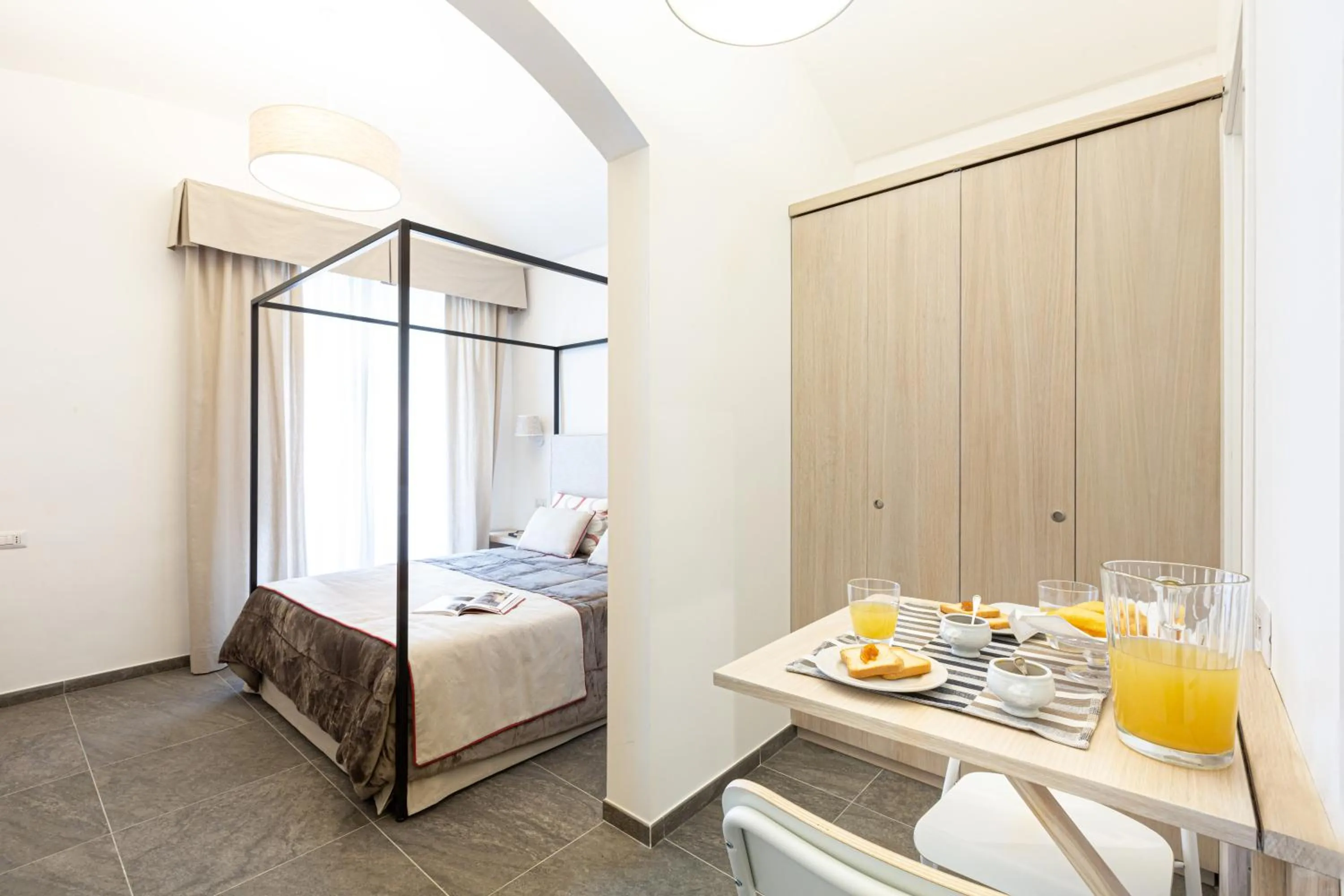 Photo of the whole room, Bed in la dimora di Cornelia