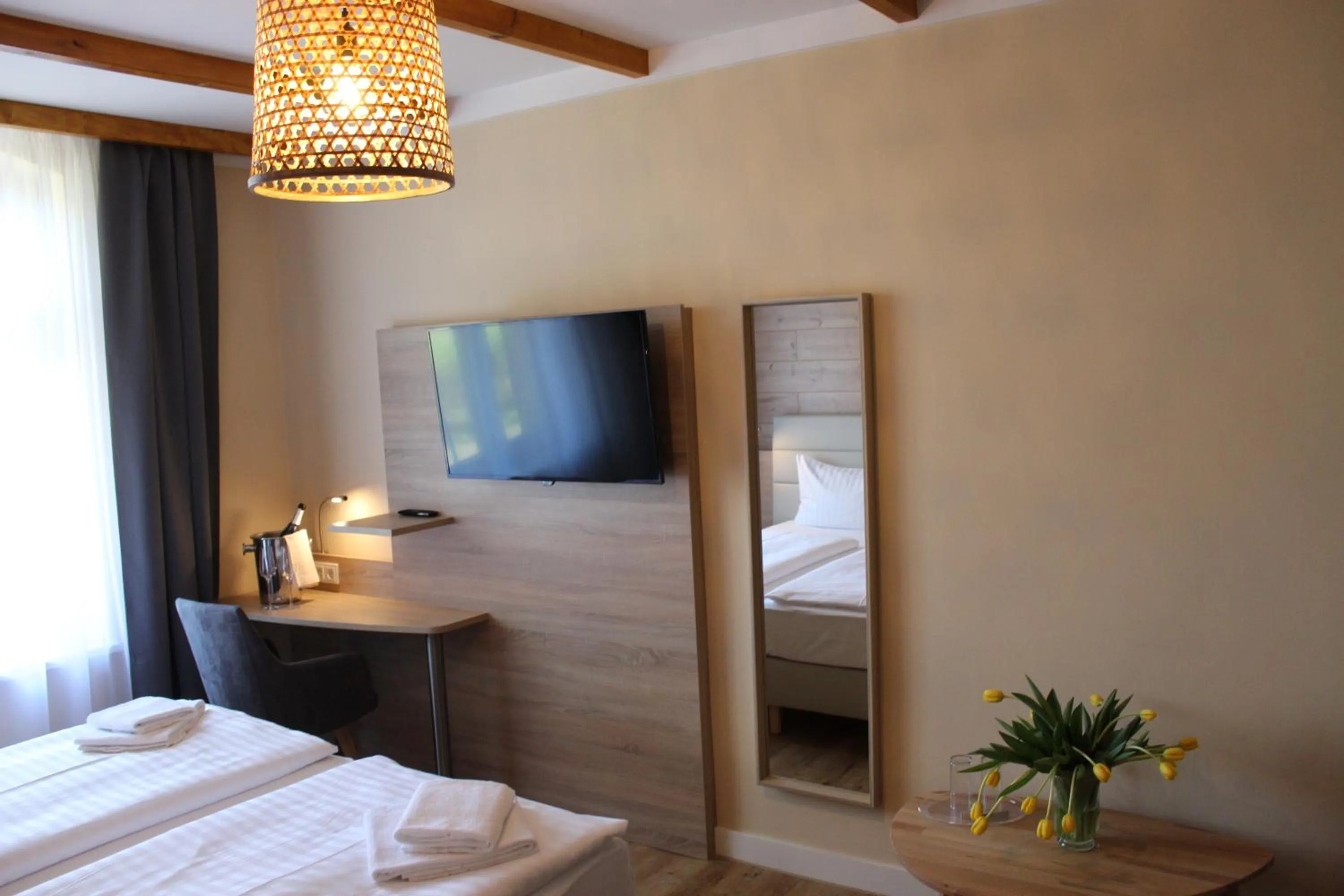 Bed in Hotel Sankt Georg