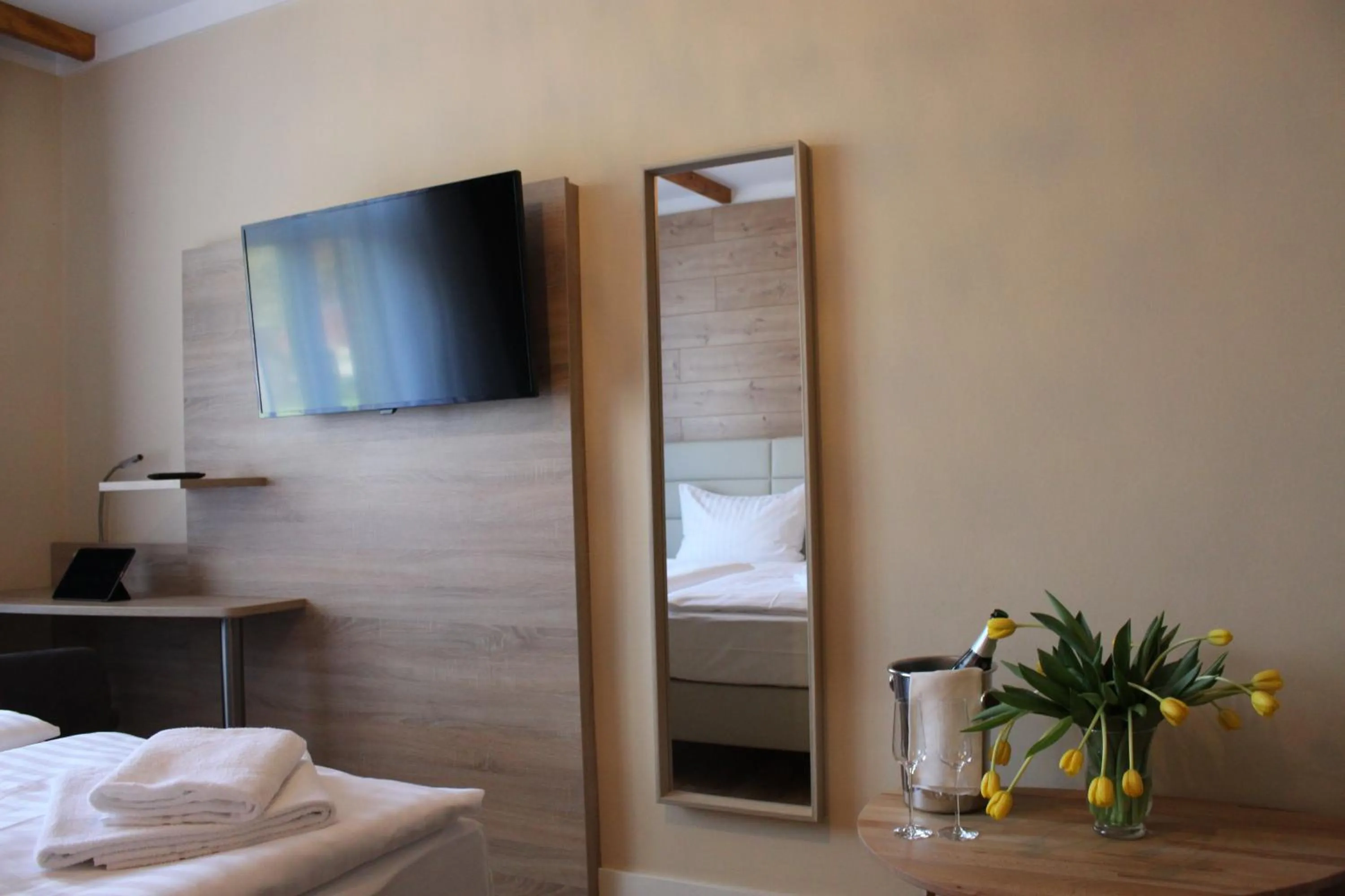 Bed in Hotel Sankt Georg