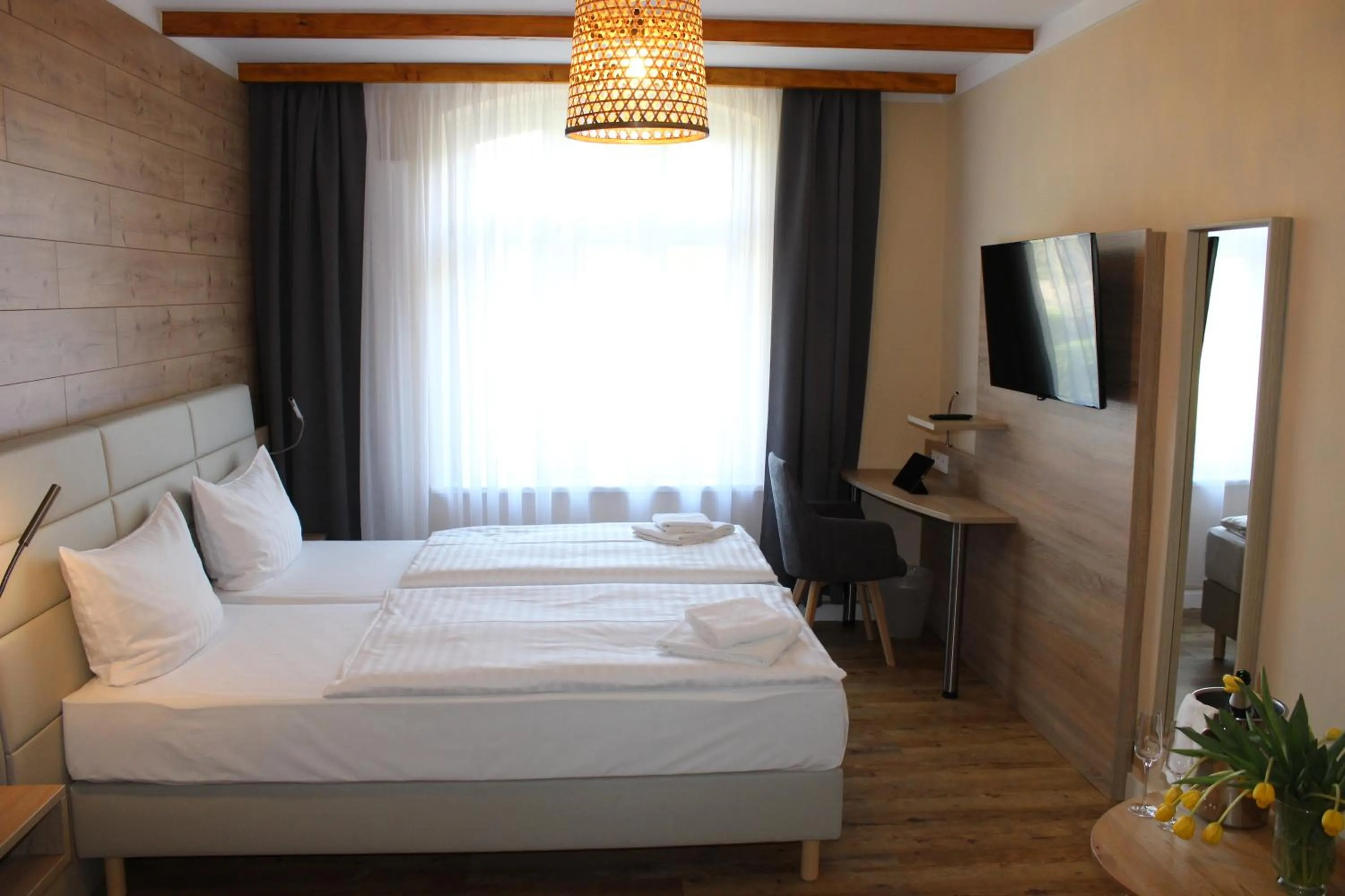 Bed in Hotel Sankt Georg