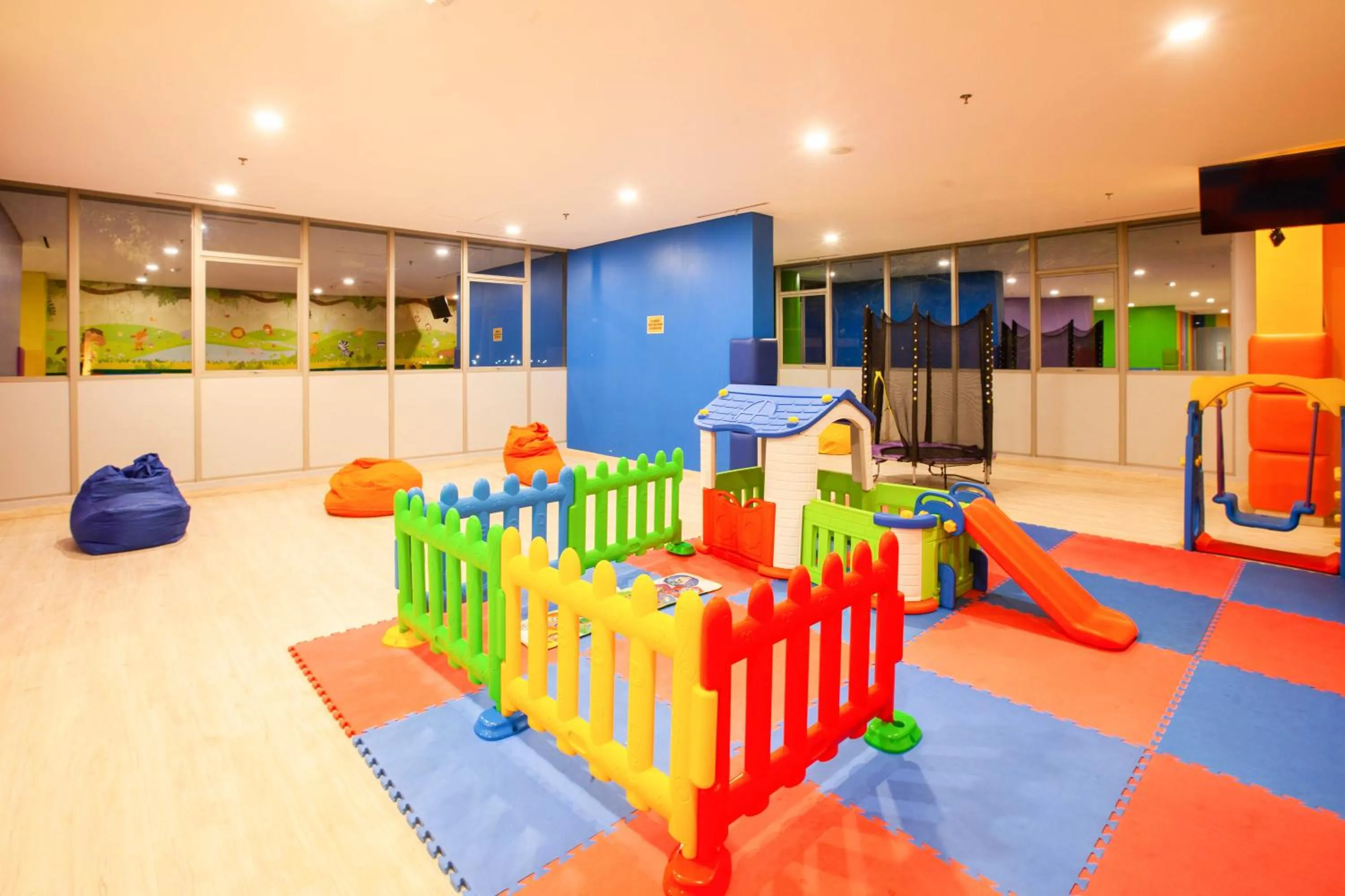 Children play ground in Oakwood Apartments PIK Jakarta