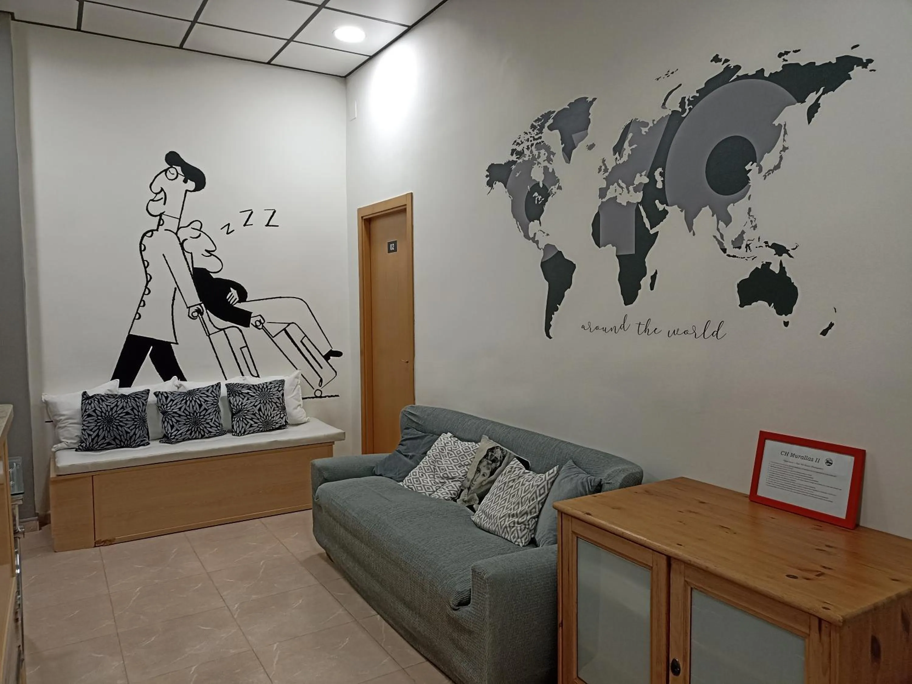 Living room in CH Murallas II