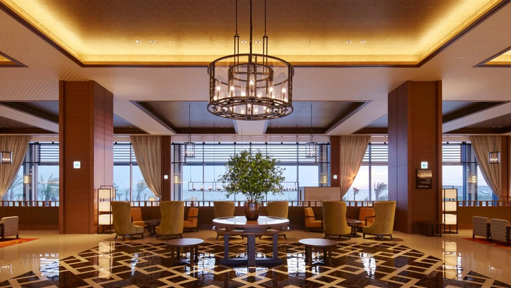 Lounge or bar in Ryugujo Spa Hotel Mikazuki Fujimitei