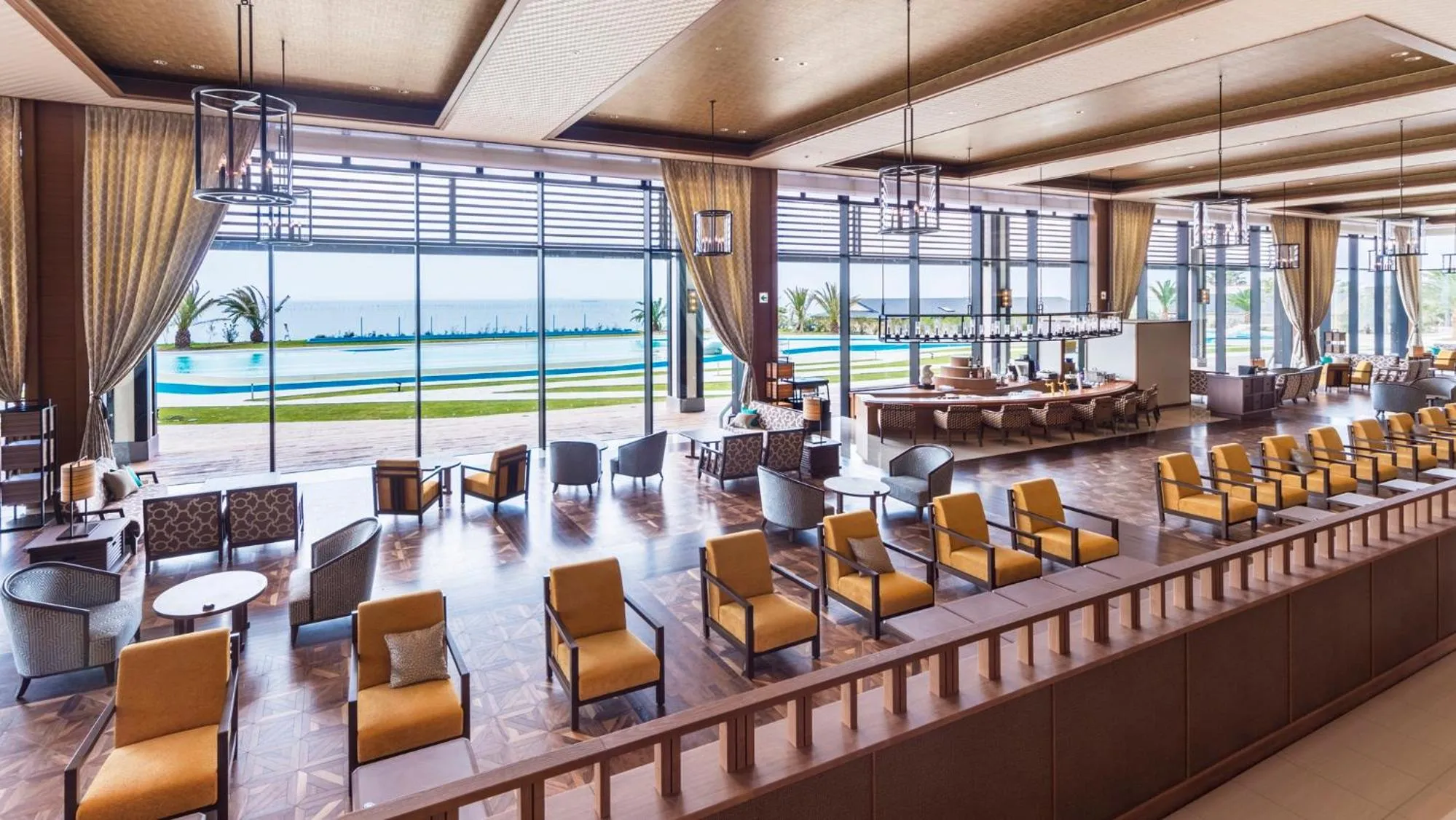 Lounge or bar in Ryugujo Spa Hotel Mikazuki Fujimitei