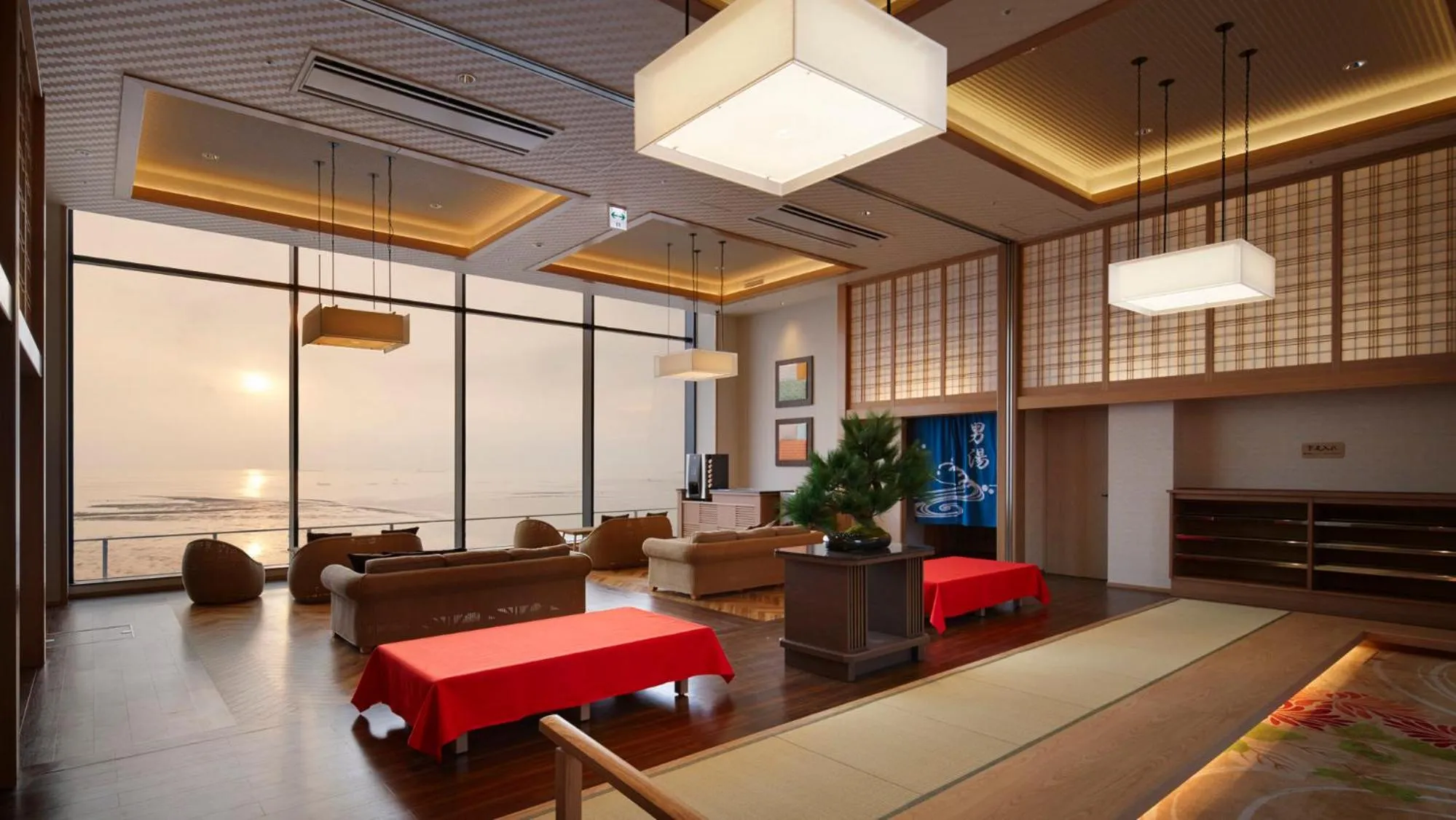 Area and facilities in Ryugujo Spa Hotel Mikazuki Fujimitei