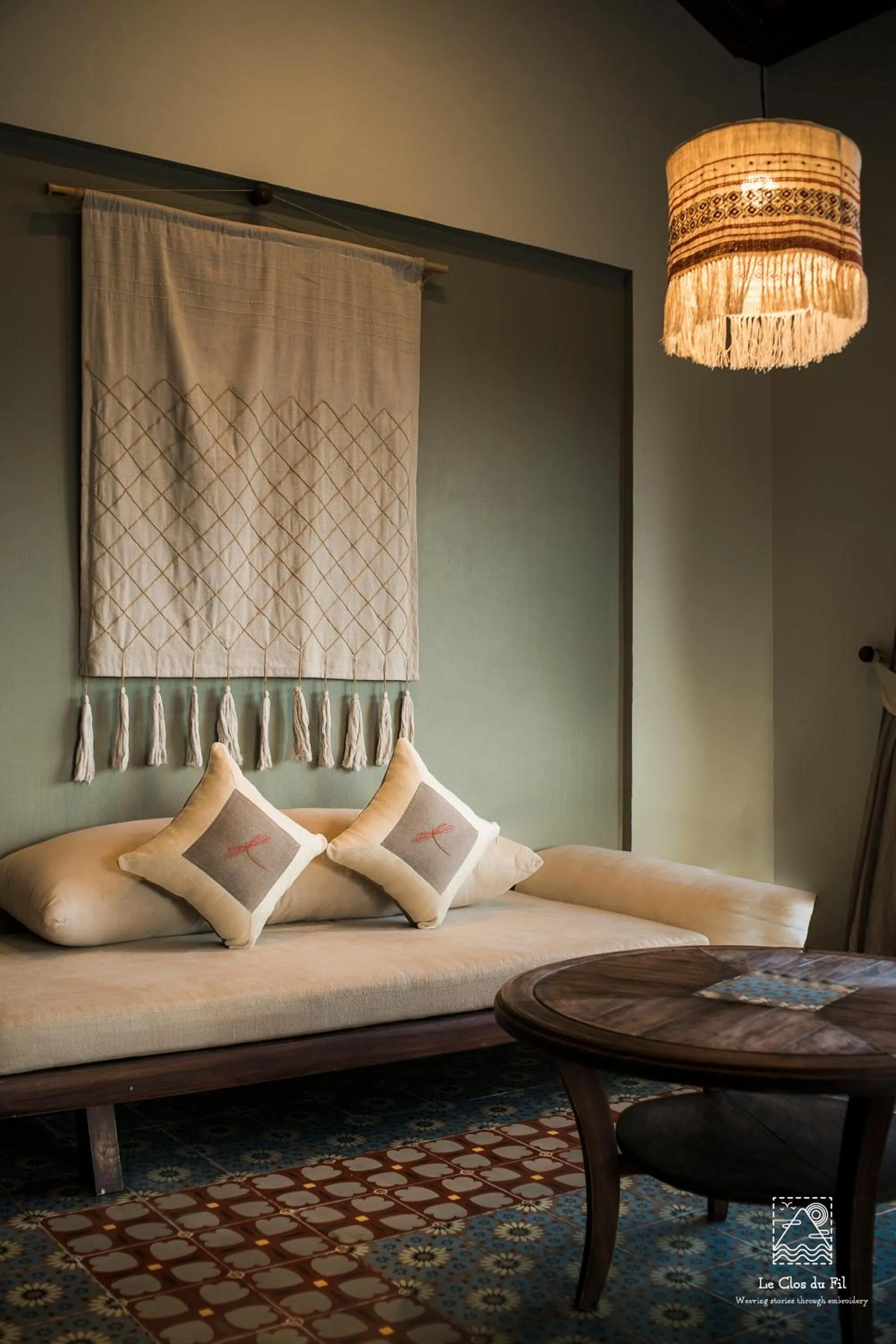 Seating area, Bed in Le Clos Du Fil