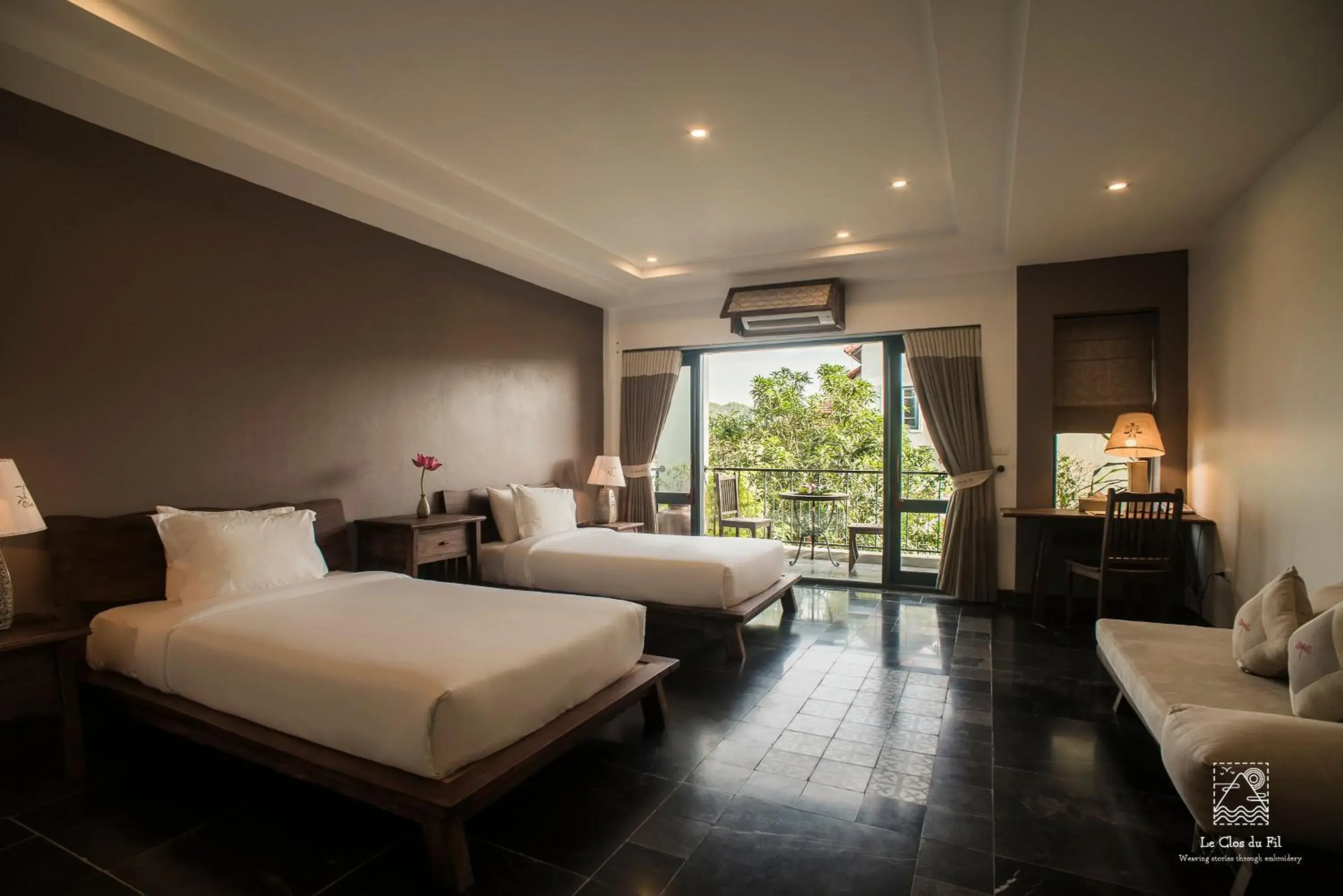 Superior Twin Room in Le Clos Du Fil Superior Twin Room in Le Clos Du Fil