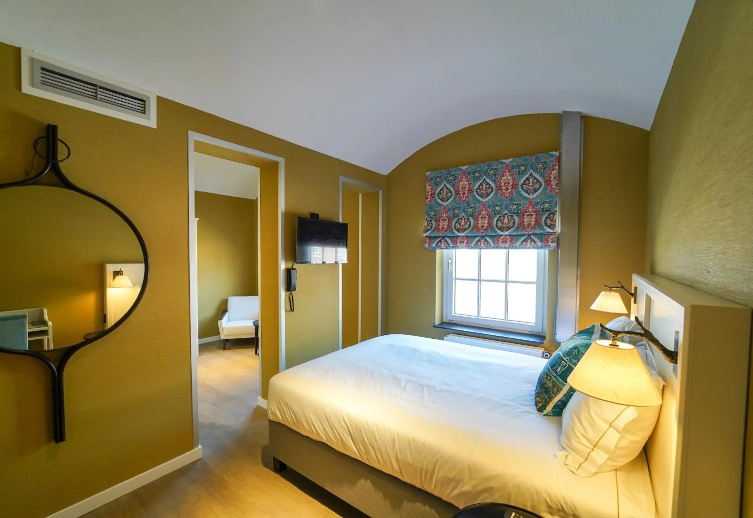 Deluxe Double Room in Fletcher Hotel-Restaurant De Oude Gevangenis-Alkmaar Deluxe Double Room in Fletcher Hotel-Restaurant De Oude Gevangenis-Alkmaar