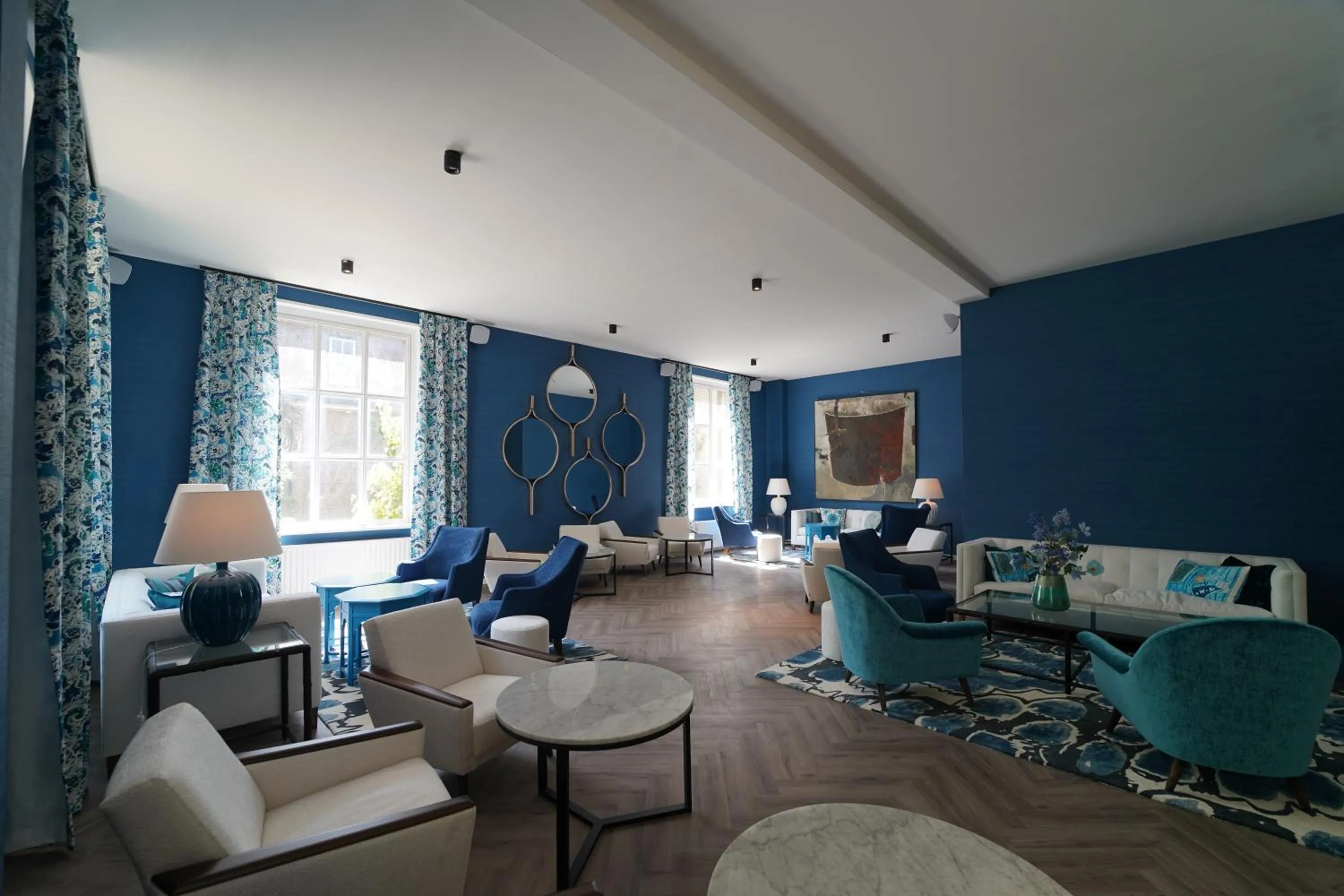 Seating area in Fletcher Hotel-Restaurant De Oude Gevangenis-Alkmaar