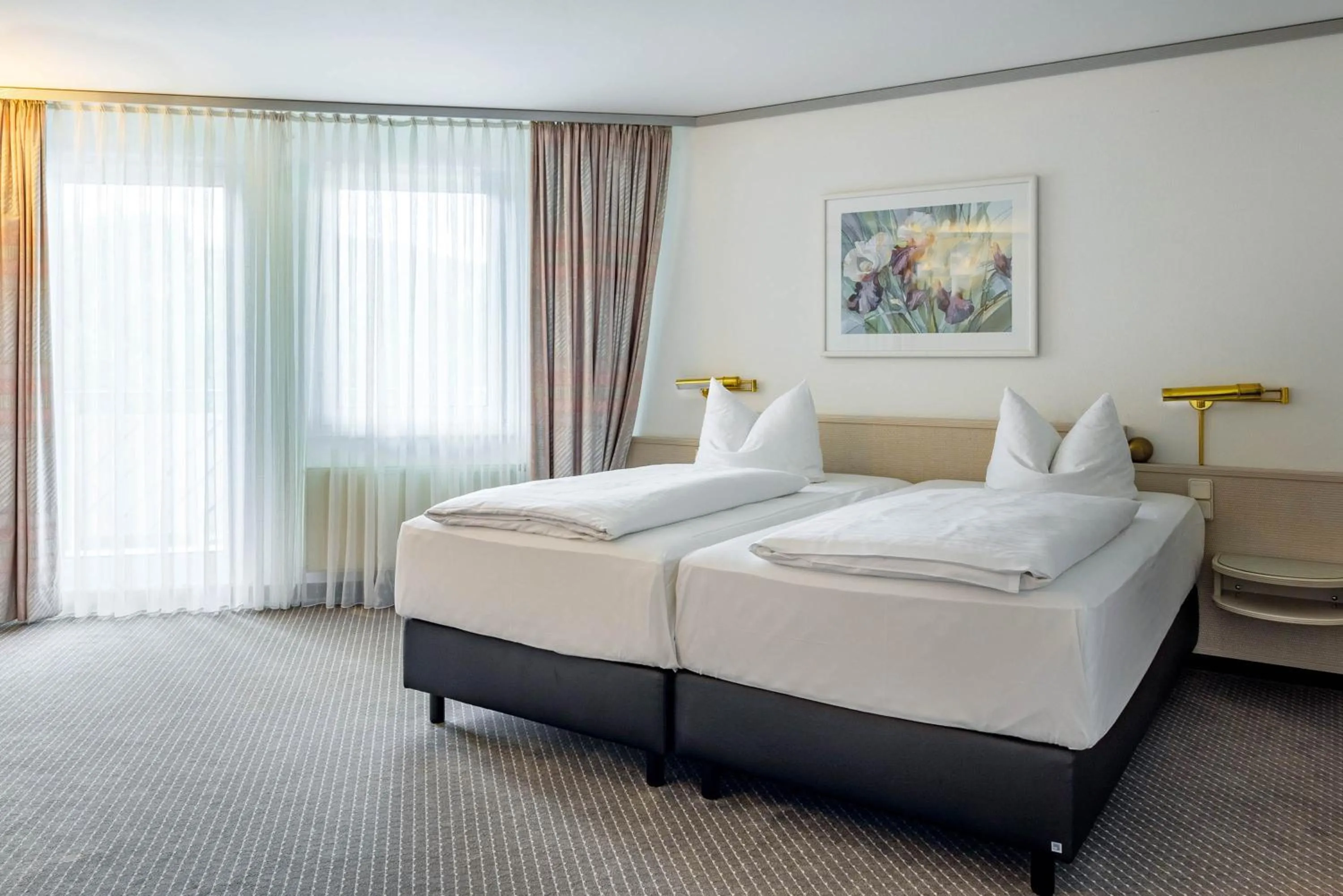 Bedroom, Bed in Seminaris Hotel Bad Boll