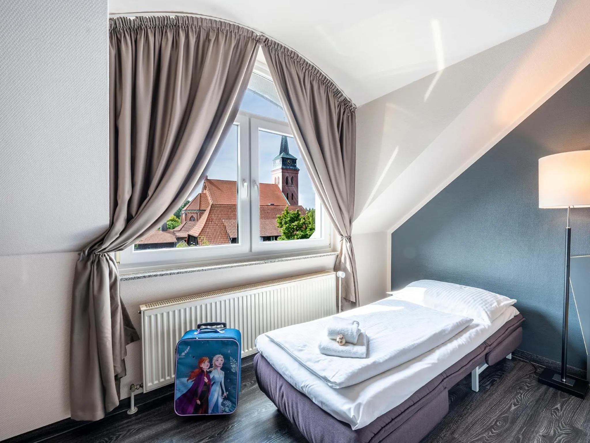 View (from property/room), Bed in Best Western Hotel Heidehof