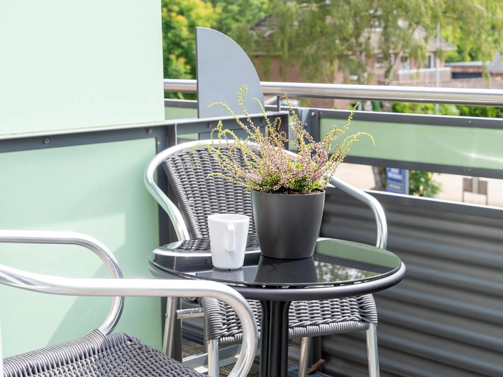 Balcony/Terrace in Best Western Hotel Heidehof