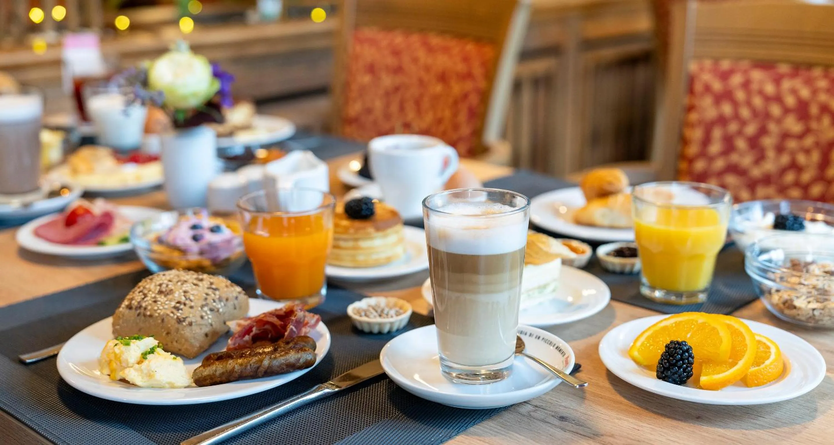 Buffet breakfast in Best Western Hotel Heidehof
