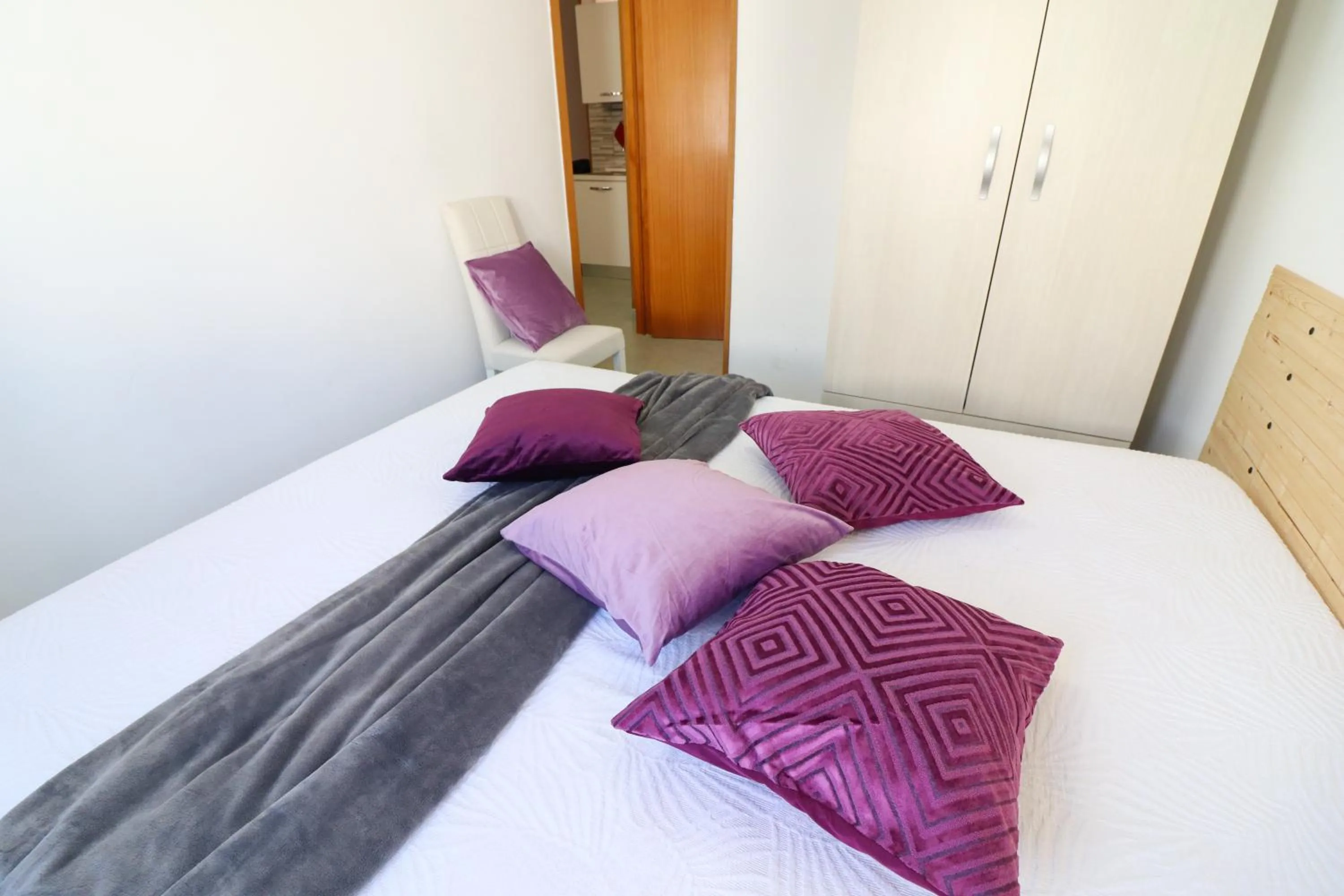 Bed in Bilo Nadia Cozy Apartment 200 m from Otrantos Castle