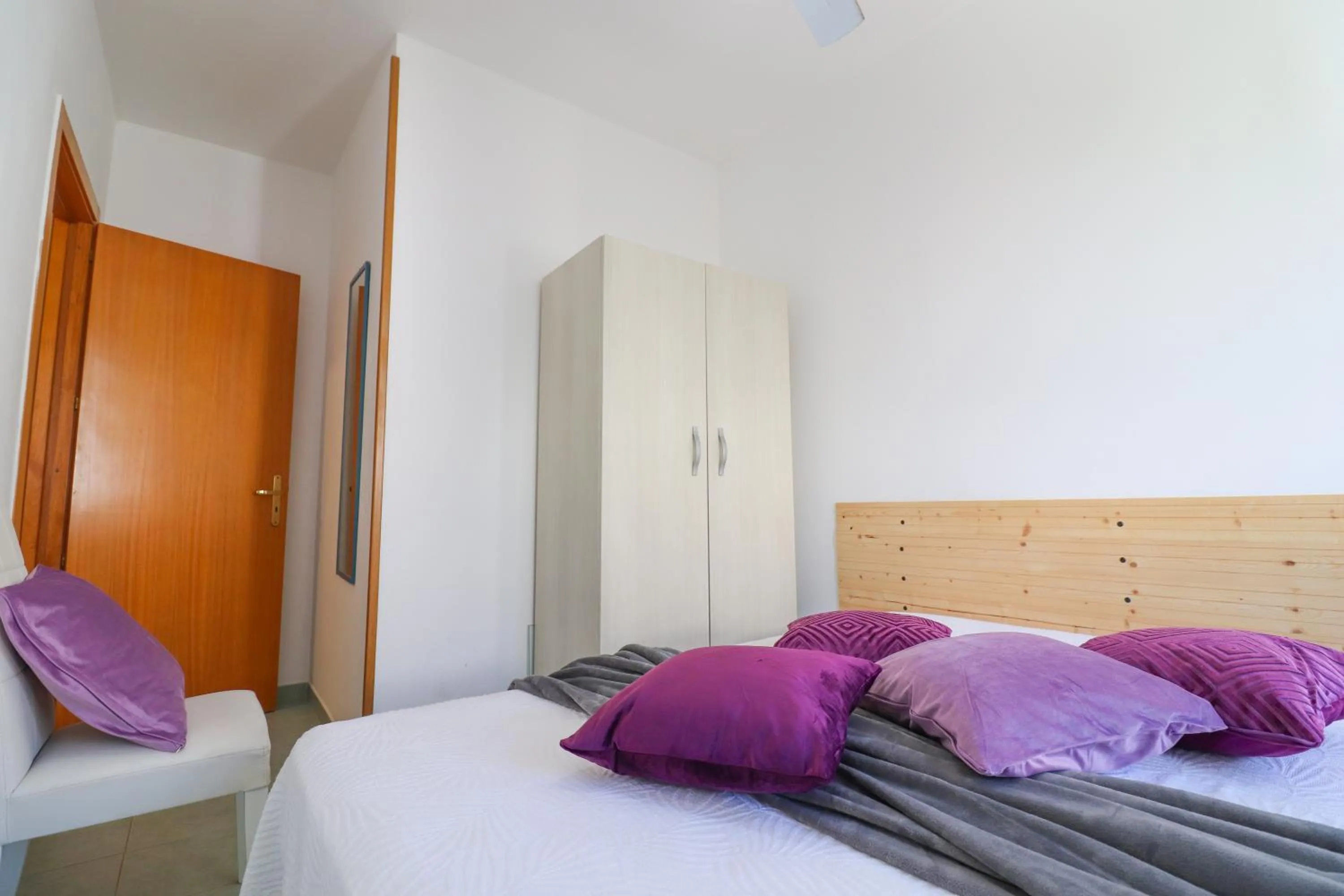 Bed in Bilo Nadia Cozy Apartment 200 m from Otrantos Castle