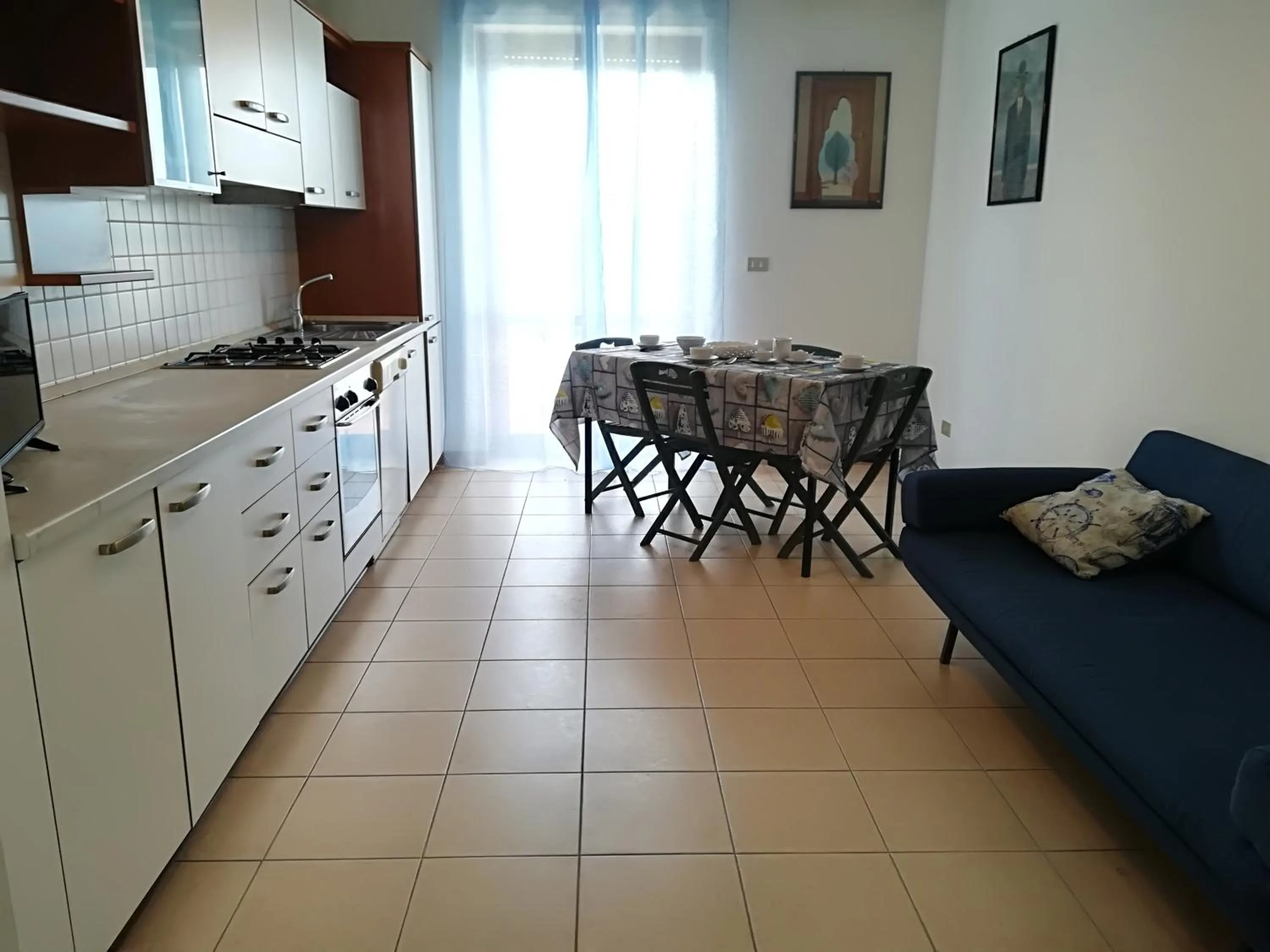 Dining area, Kitchen/Kitchenette in Federica Otranto holiday home