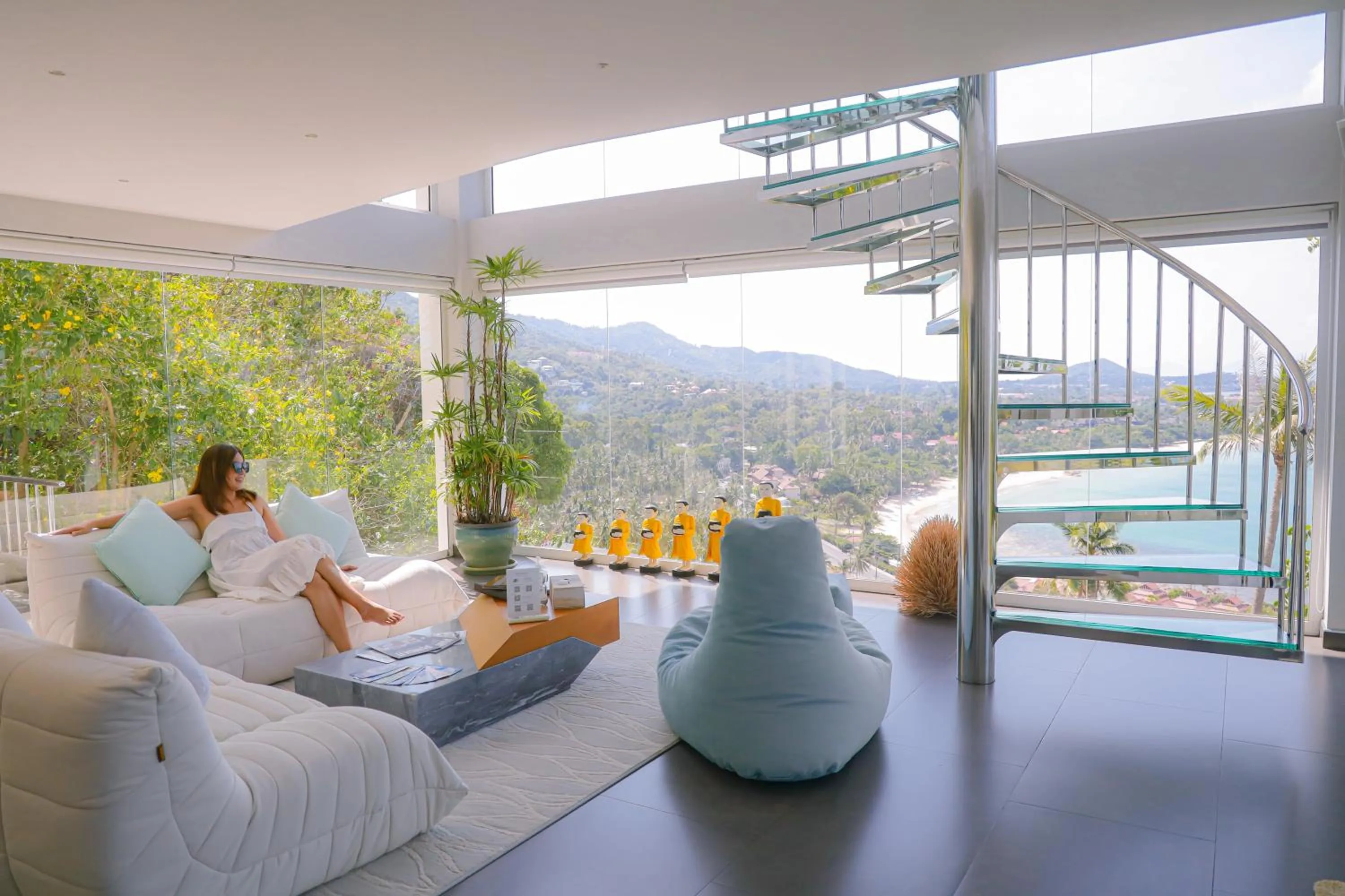 Natural landscape in Panoramic Duplex Studio