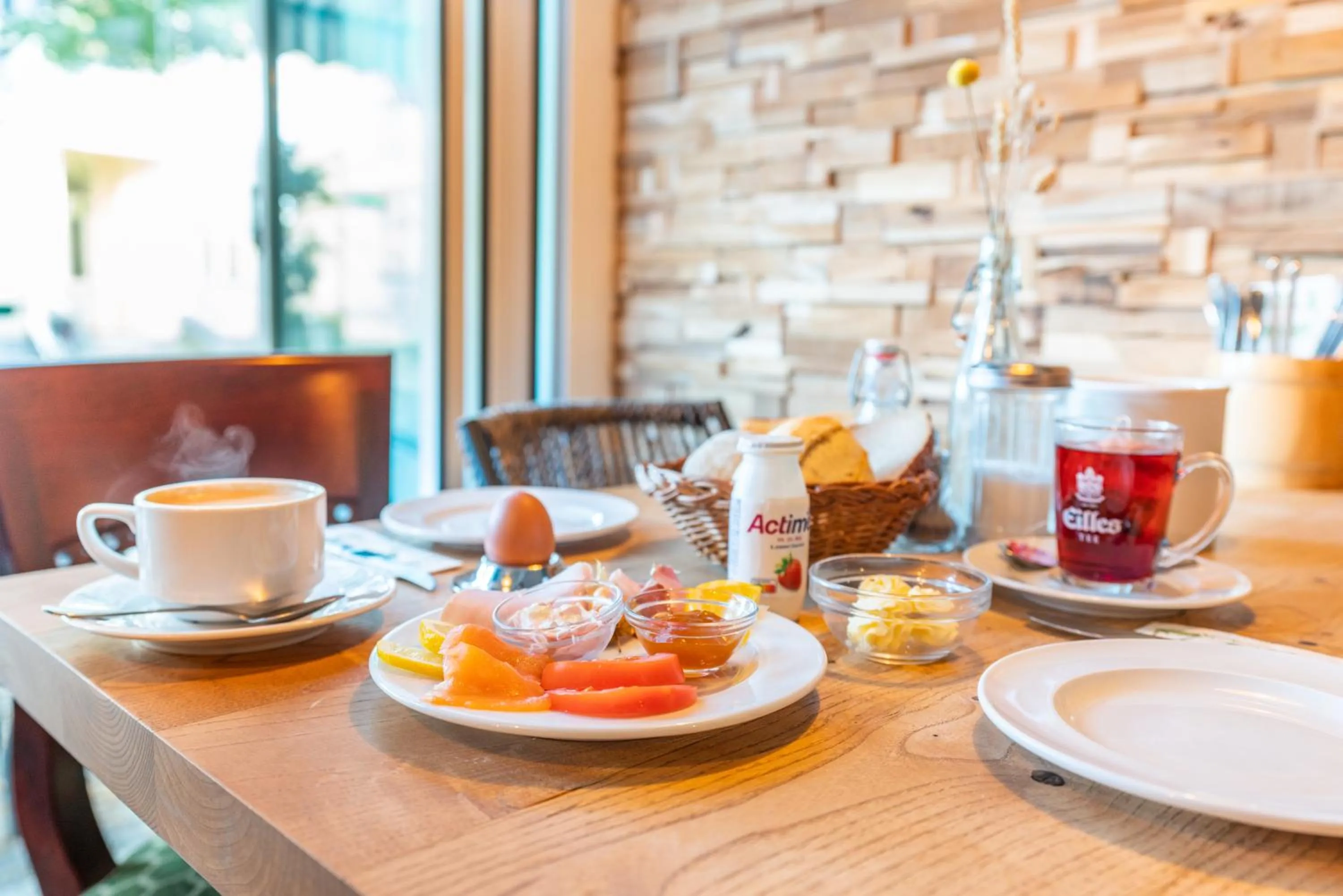 Buffet breakfast in Hotel Buchenpark