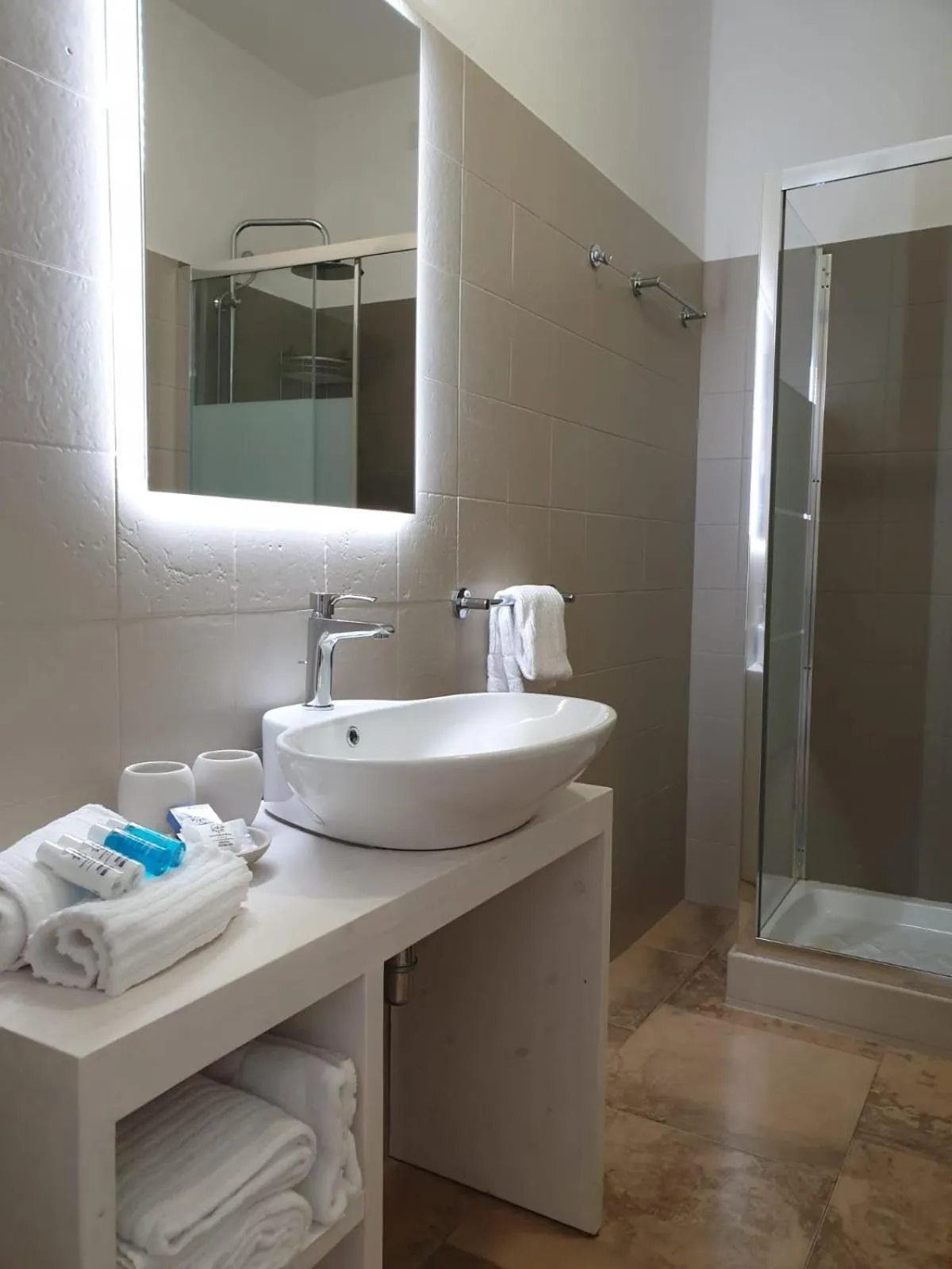 Bathroom in Torre Guaceto Greenblu Resort