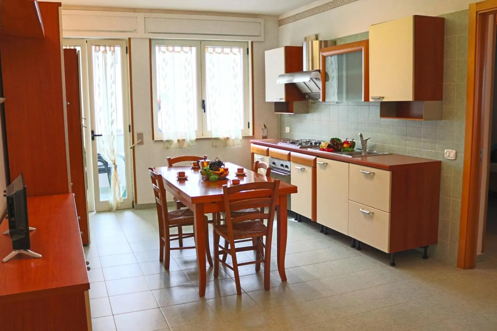 kitchen in Holiday Apartment Karm Otranto 6 places
