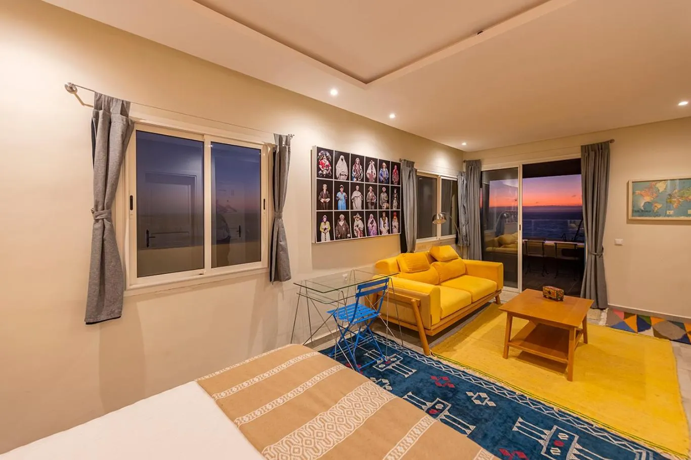 Bed in Kite House Dakhla