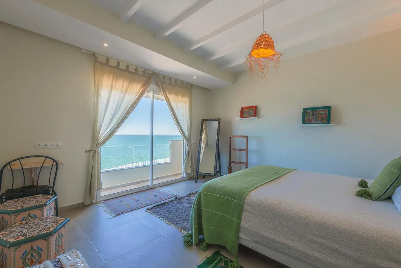 Double Room with Balcony and Sea View in Kite House Dakhla Double Room with Balcony and Sea View in Kite House Dakhla