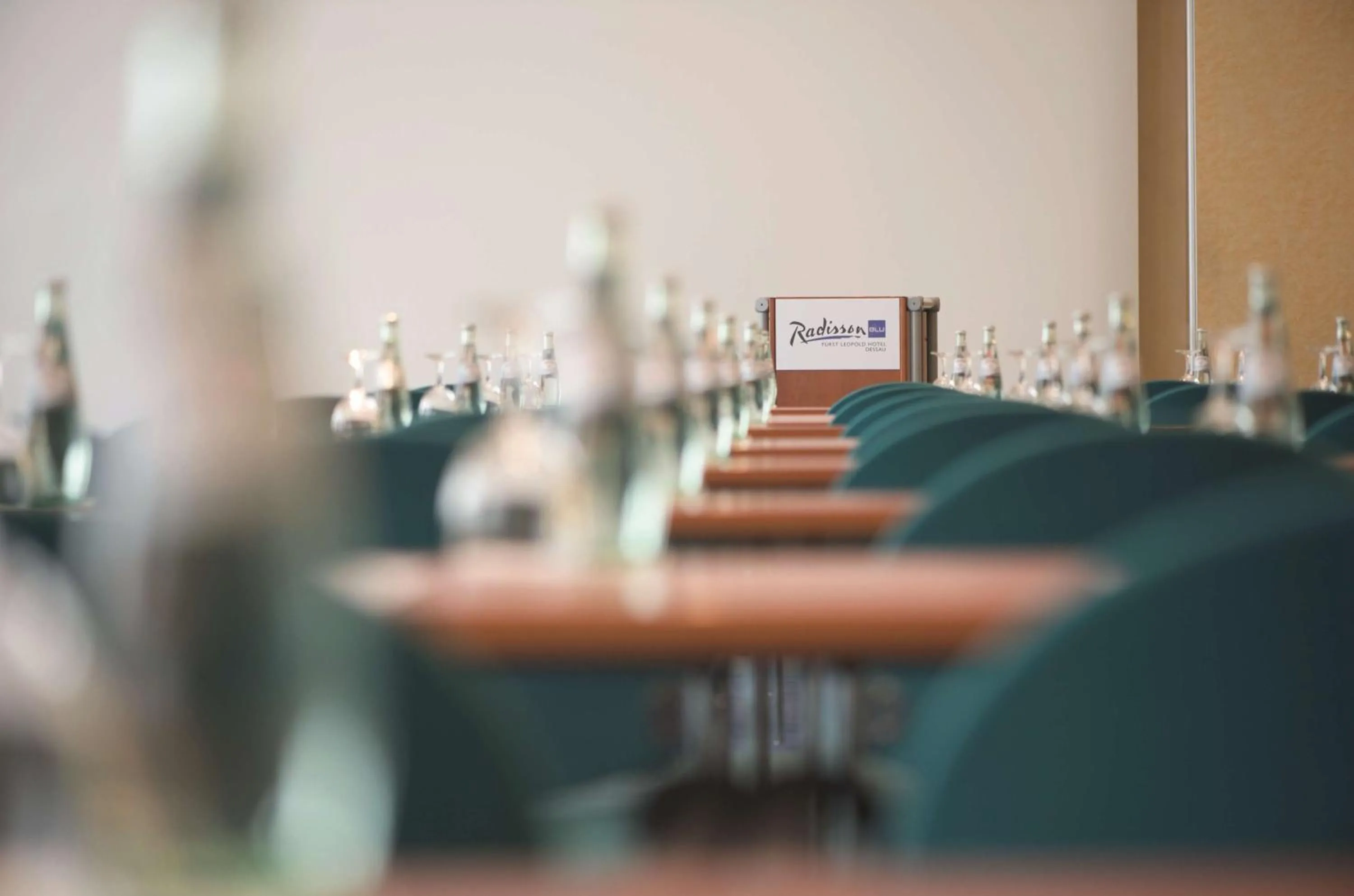 On site in Radisson Blu Fürst Leopold Hotel