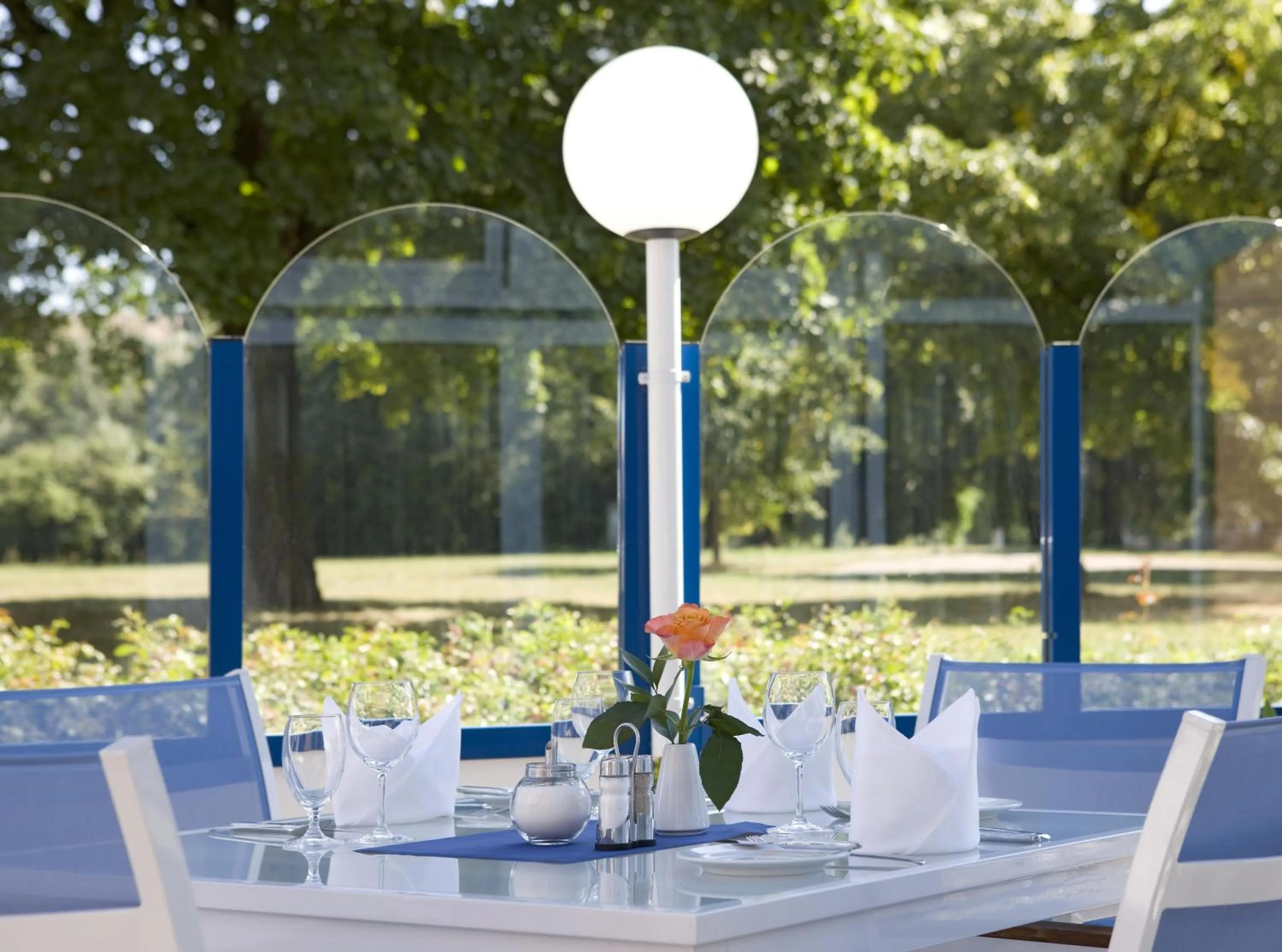 Balcony/Terrace in Radisson Blu Fürst Leopold Hotel