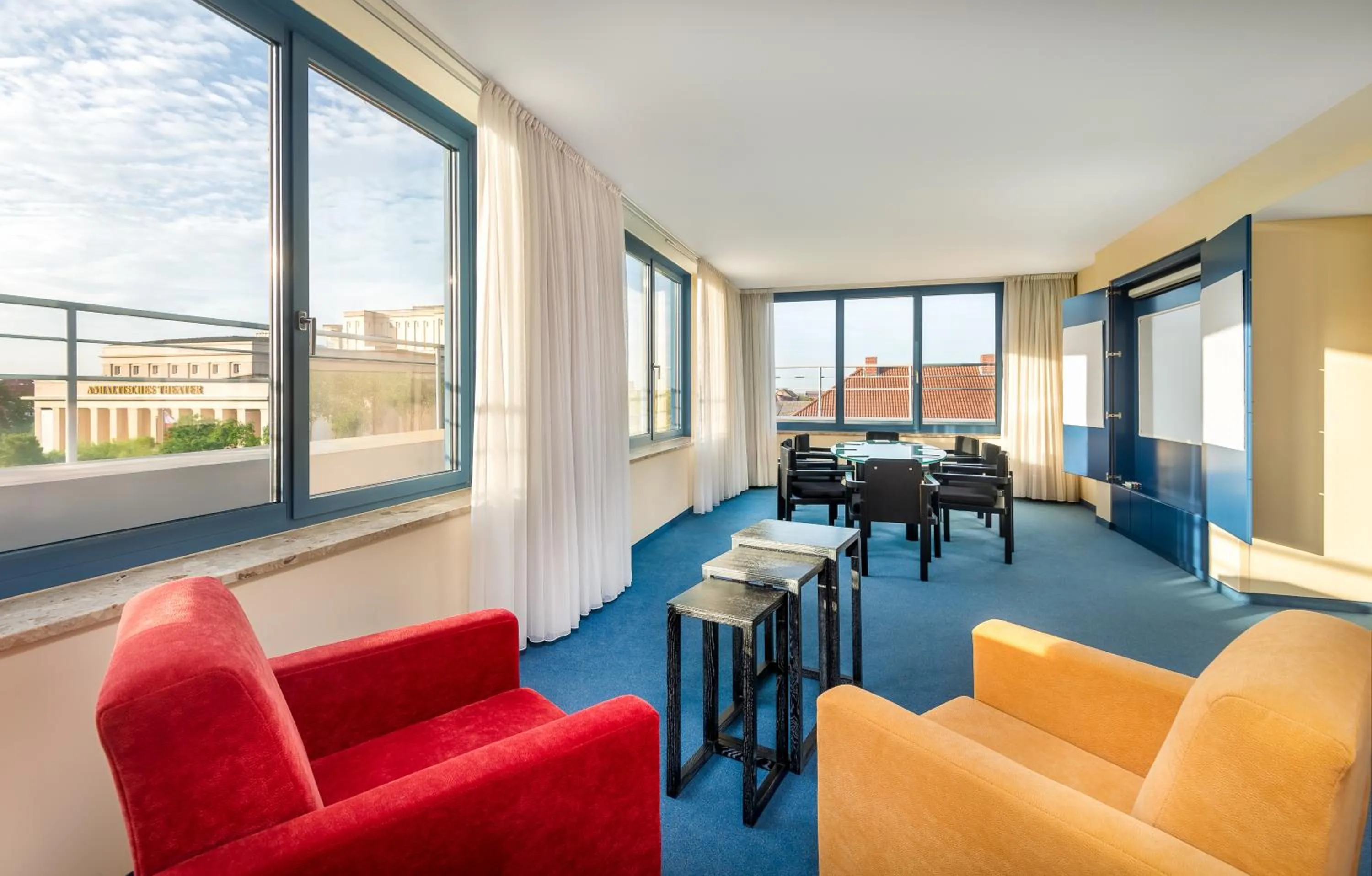 Seating area in Radisson Blu Fürst Leopold Hotel