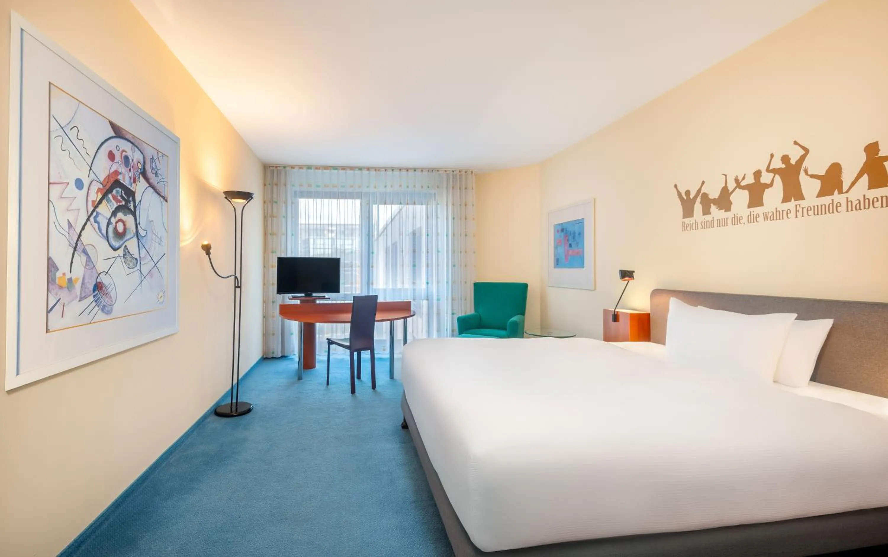 Photo of the whole room, Bed in Radisson Blu Fürst Leopold Hotel