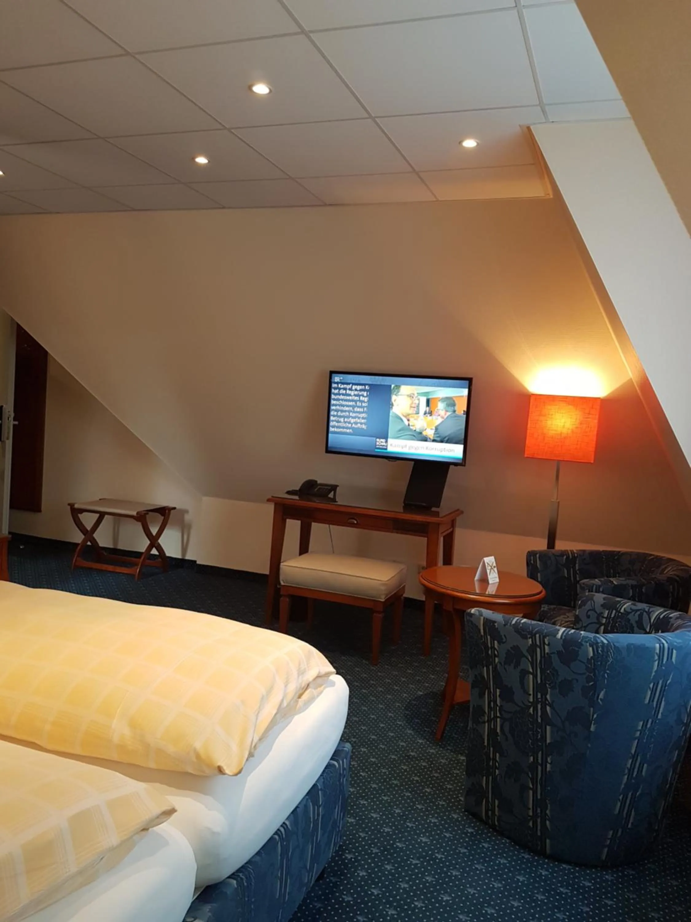 Photo of the whole room, Bed in Dünenhotel am Meer