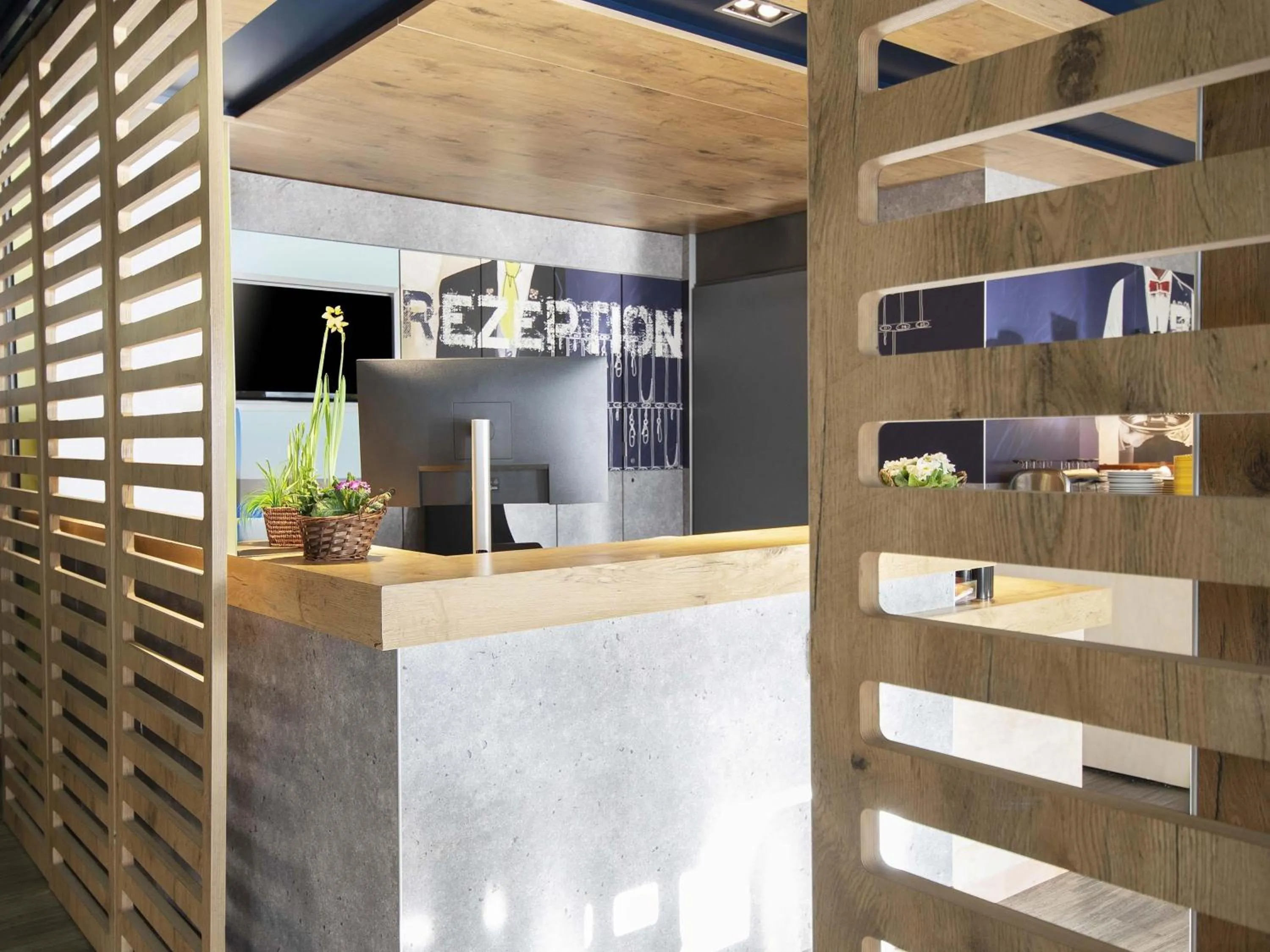 Bathroom in B&B HOTEL Rostock-Broderstorf