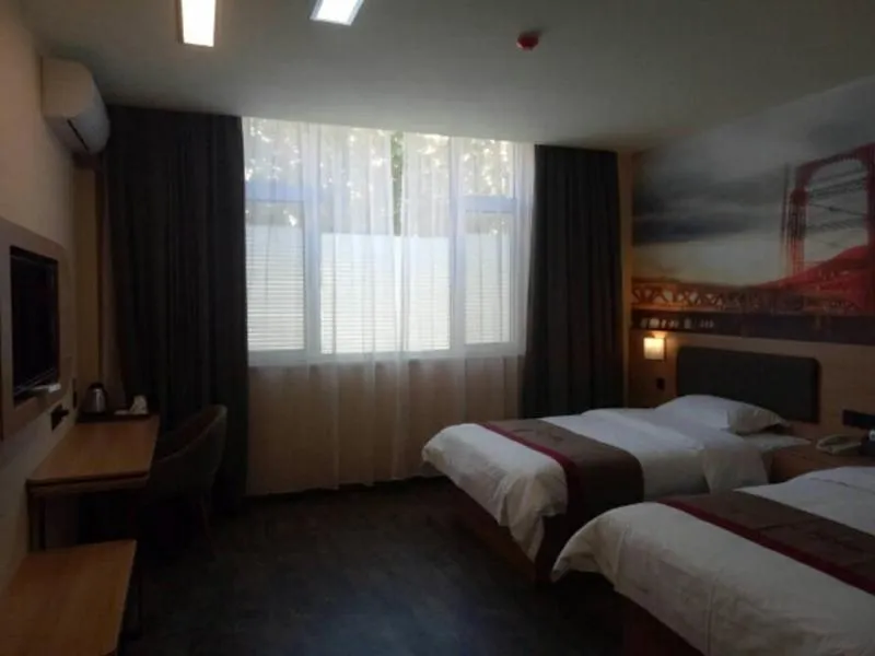 Bed in Thank Inn Chain Hotel shandong binzhou bincheng district binbei