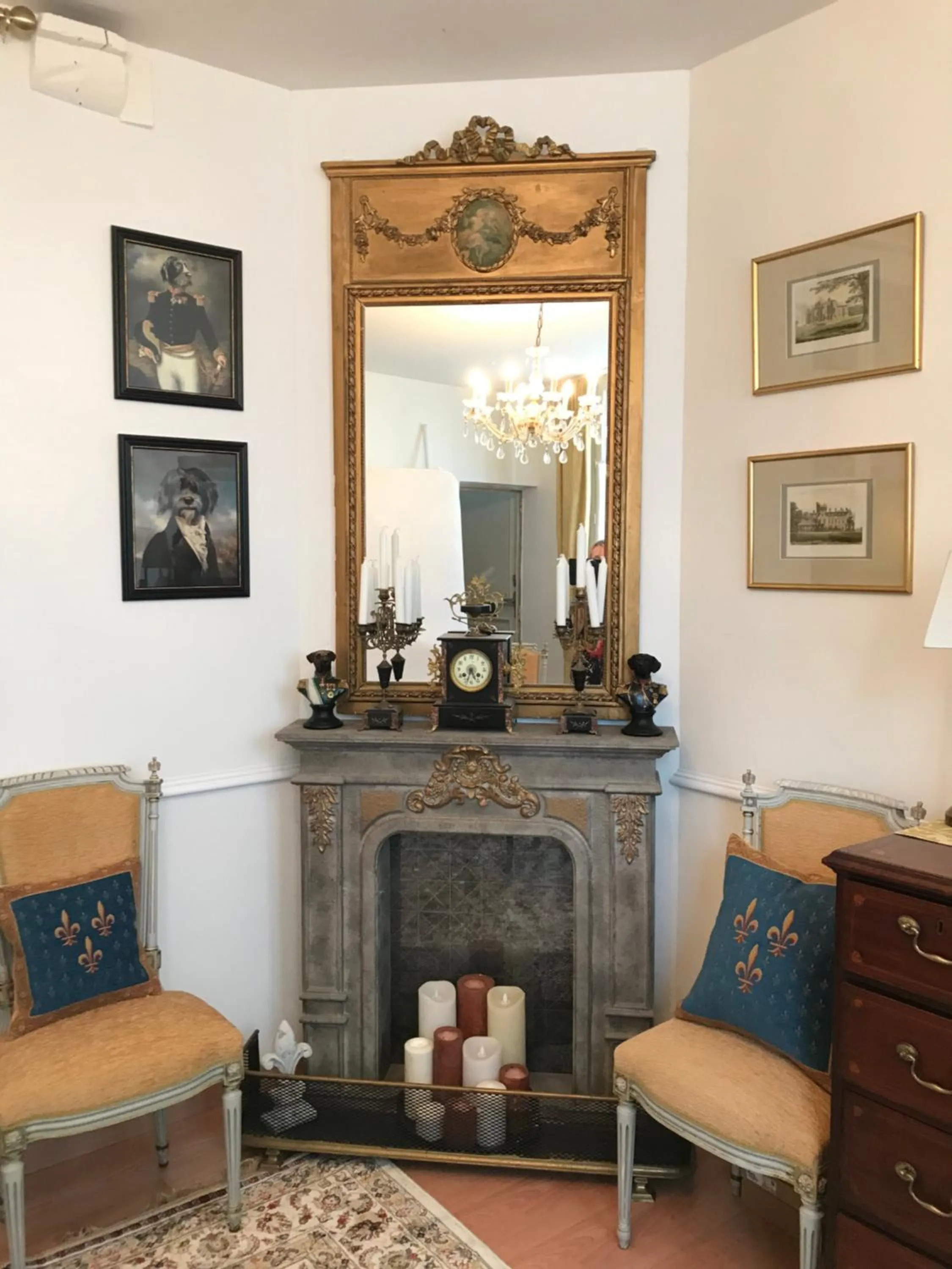 Living room in Le 31 B&B Amboise Centre
