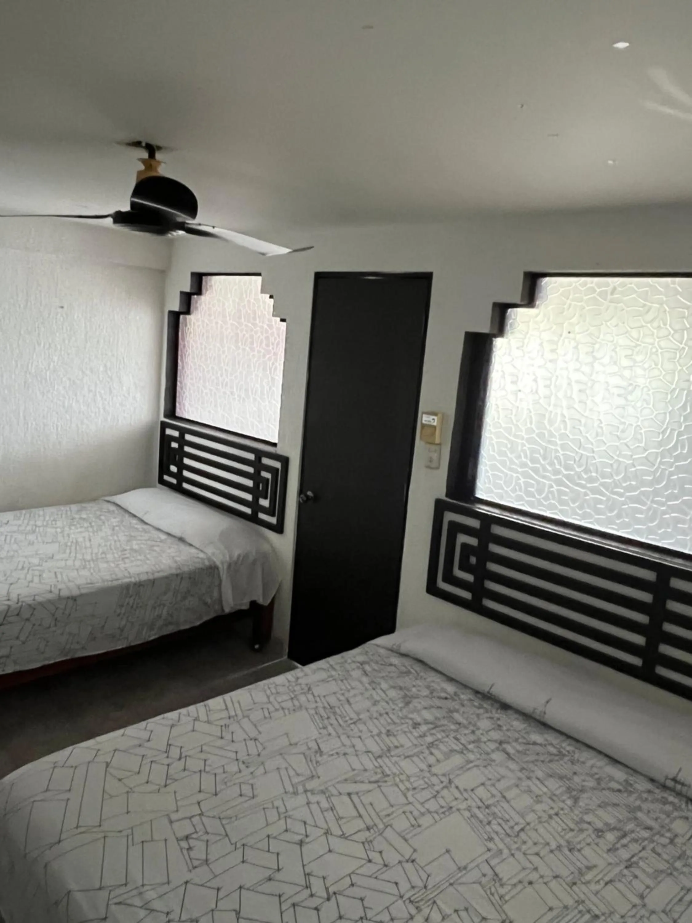 Bed in Hotel magallanes con cocineta 100 Metros de playa