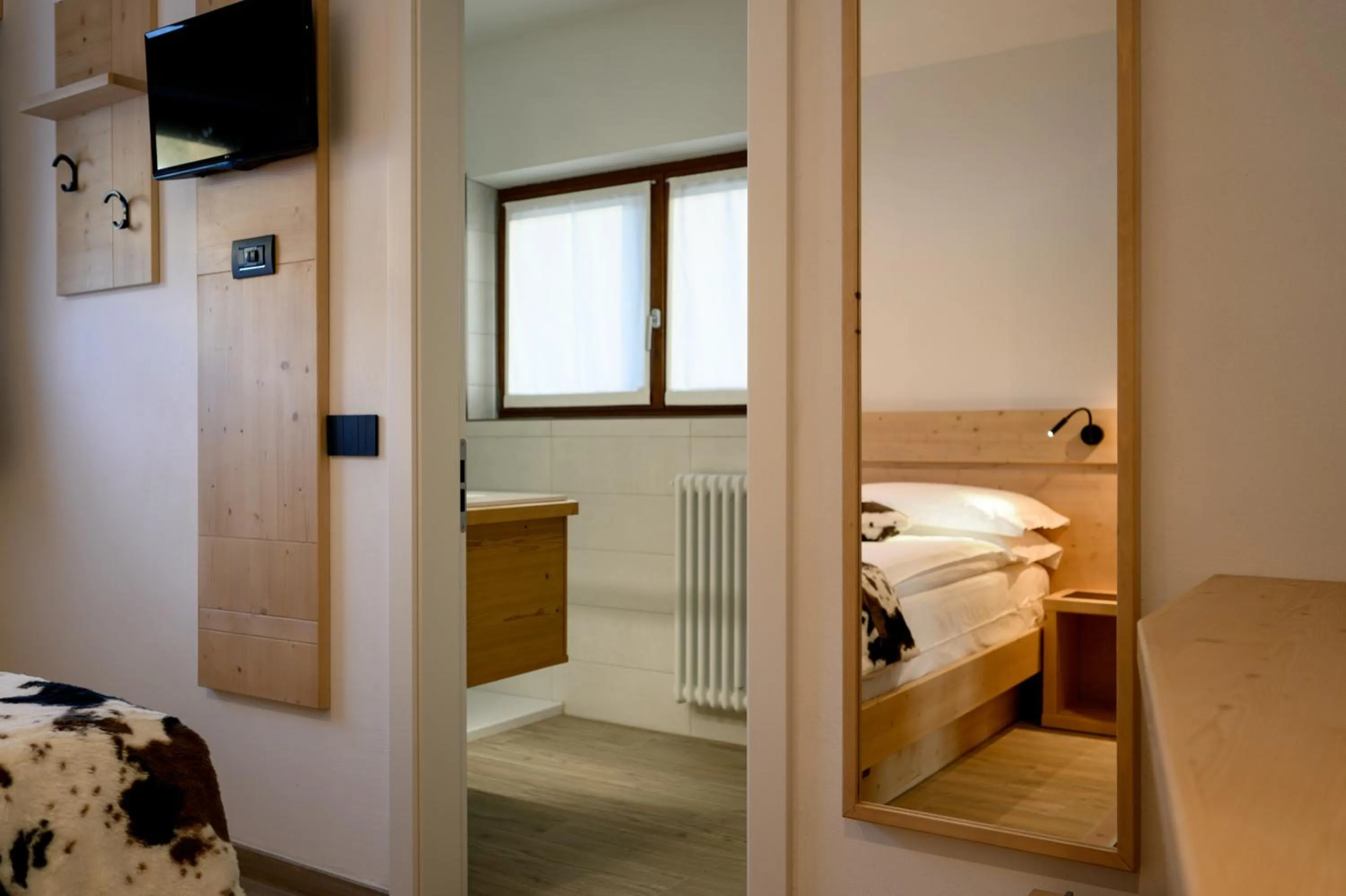 View (from property/room), Bed in B&BeautyFol Dolomites B&B adults only