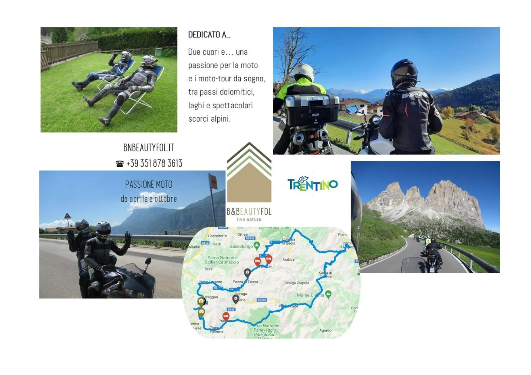 Garden in B&BeautyFol Dolomites B&B adults only