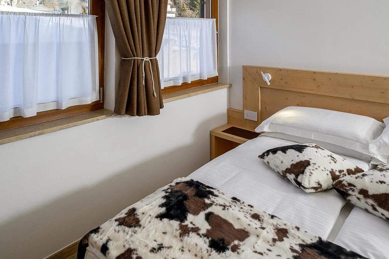 View (from property/room), Bed in B&BeautyFol Dolomites B&B adults only