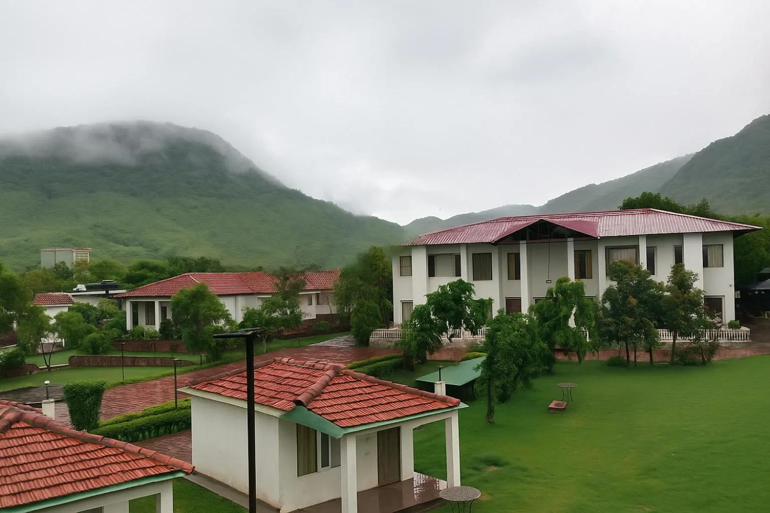 Property building in Virat Resorts, Sariska Rajasthan