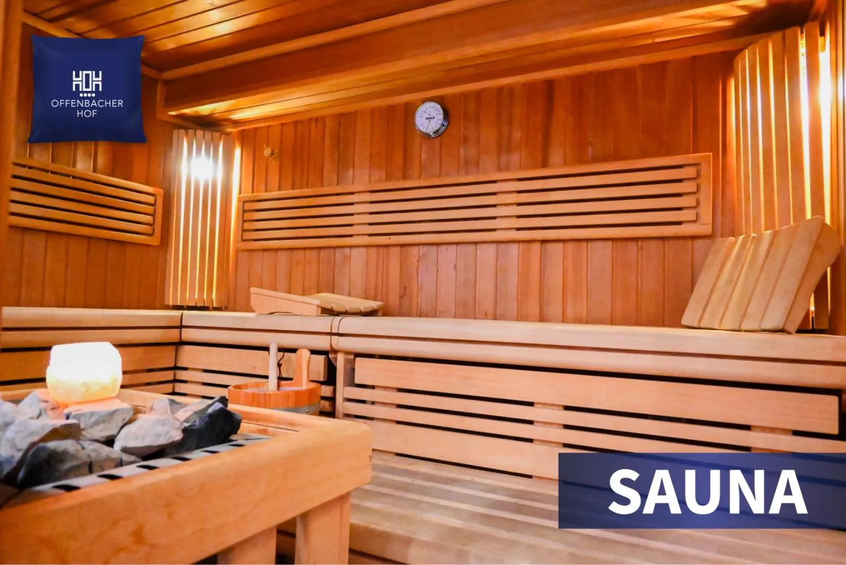 Sauna in Hotel Offenbacher Hof