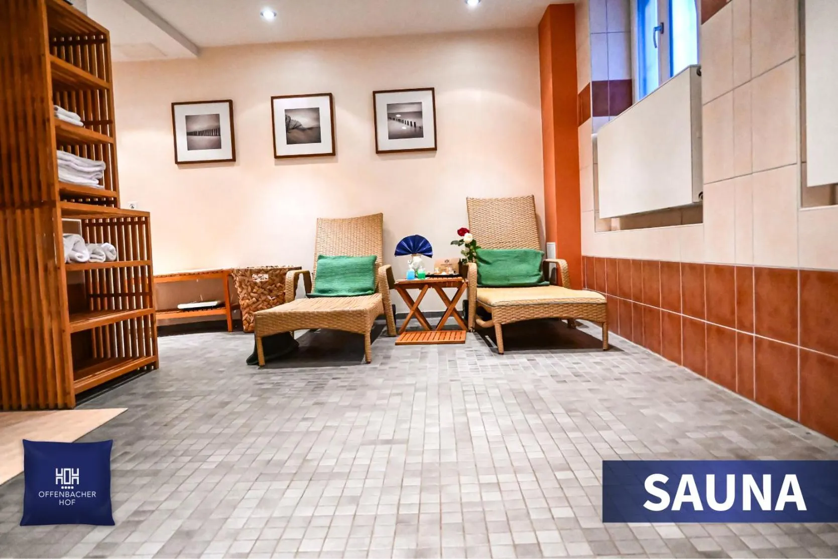 Sauna in Hotel Offenbacher Hof
