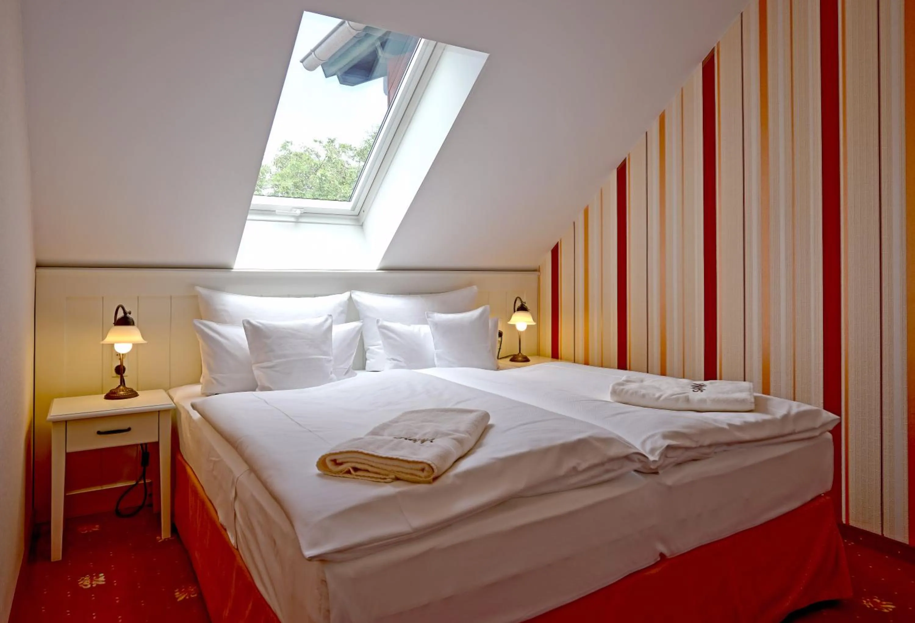 Bed in Hotel Godewind