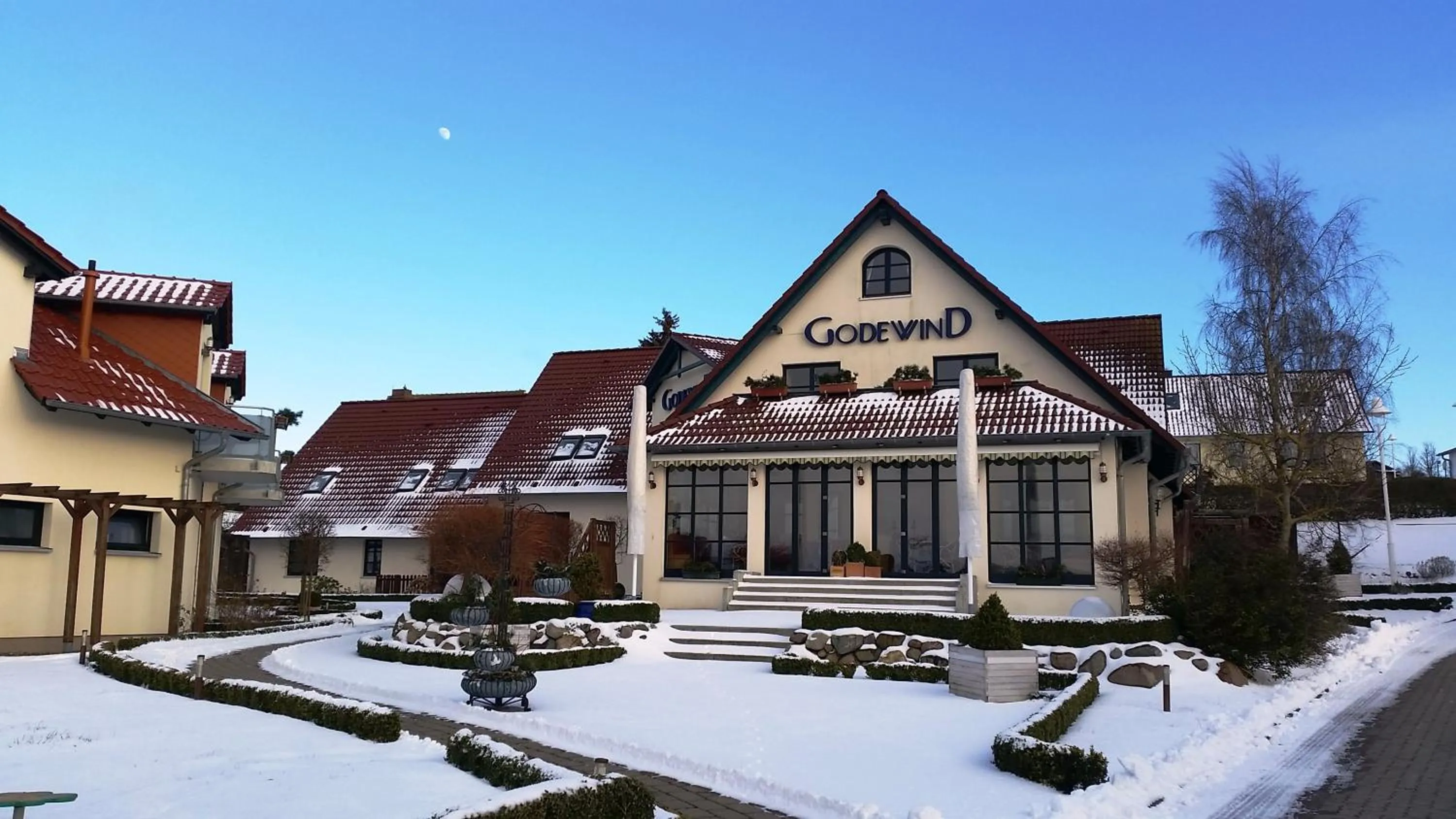 Facade/entrance in Hotel Godewind