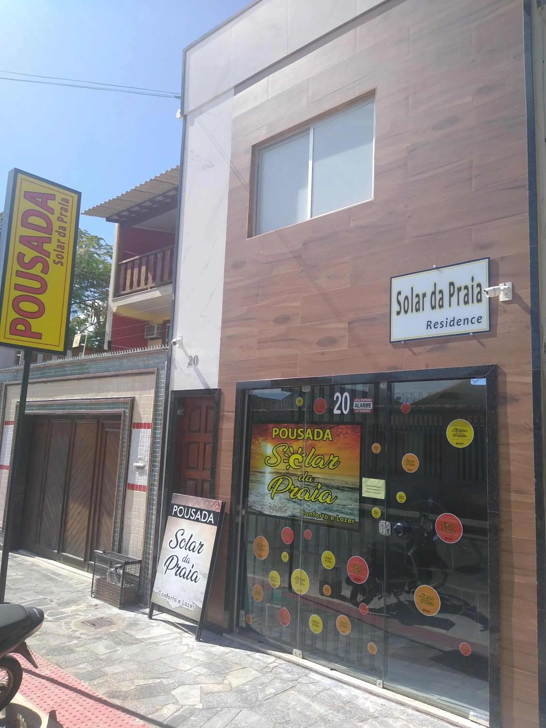 Facade/entrance in Pousada Solar da Praia
