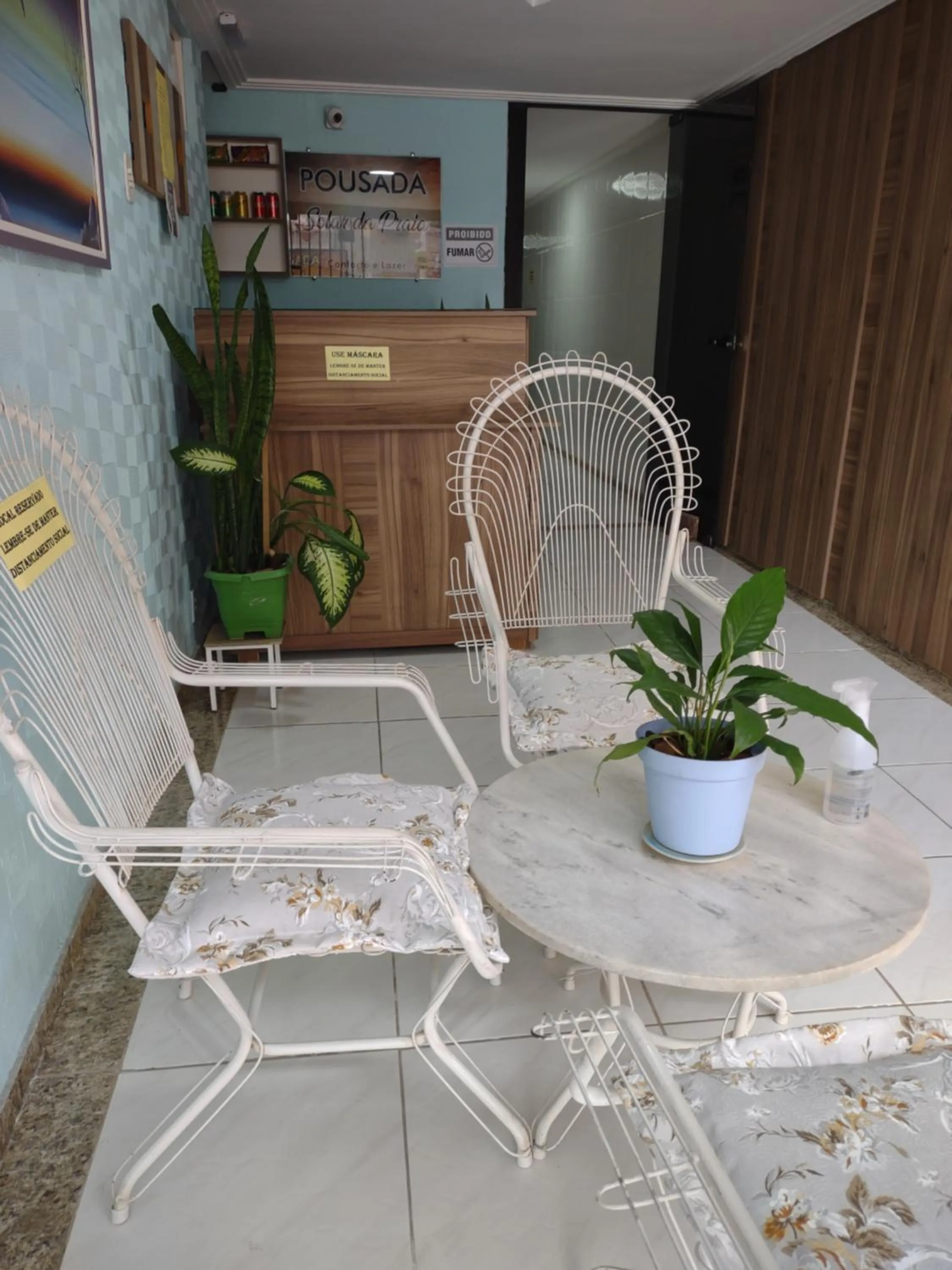Lobby or reception in Pousada Solar da Praia