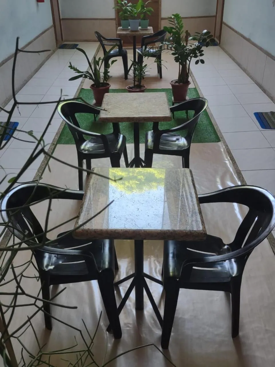 Living room in Pousada Solar da Praia