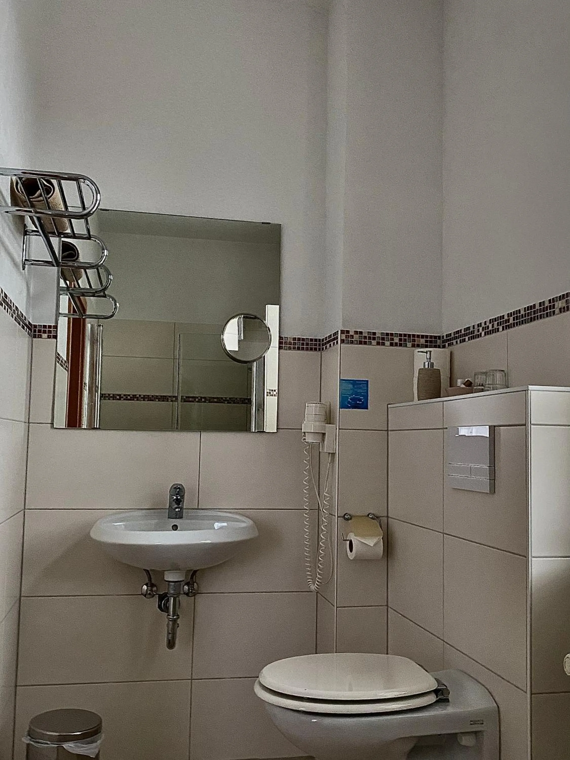 Bathroom in Hotel Boizenburger Hof