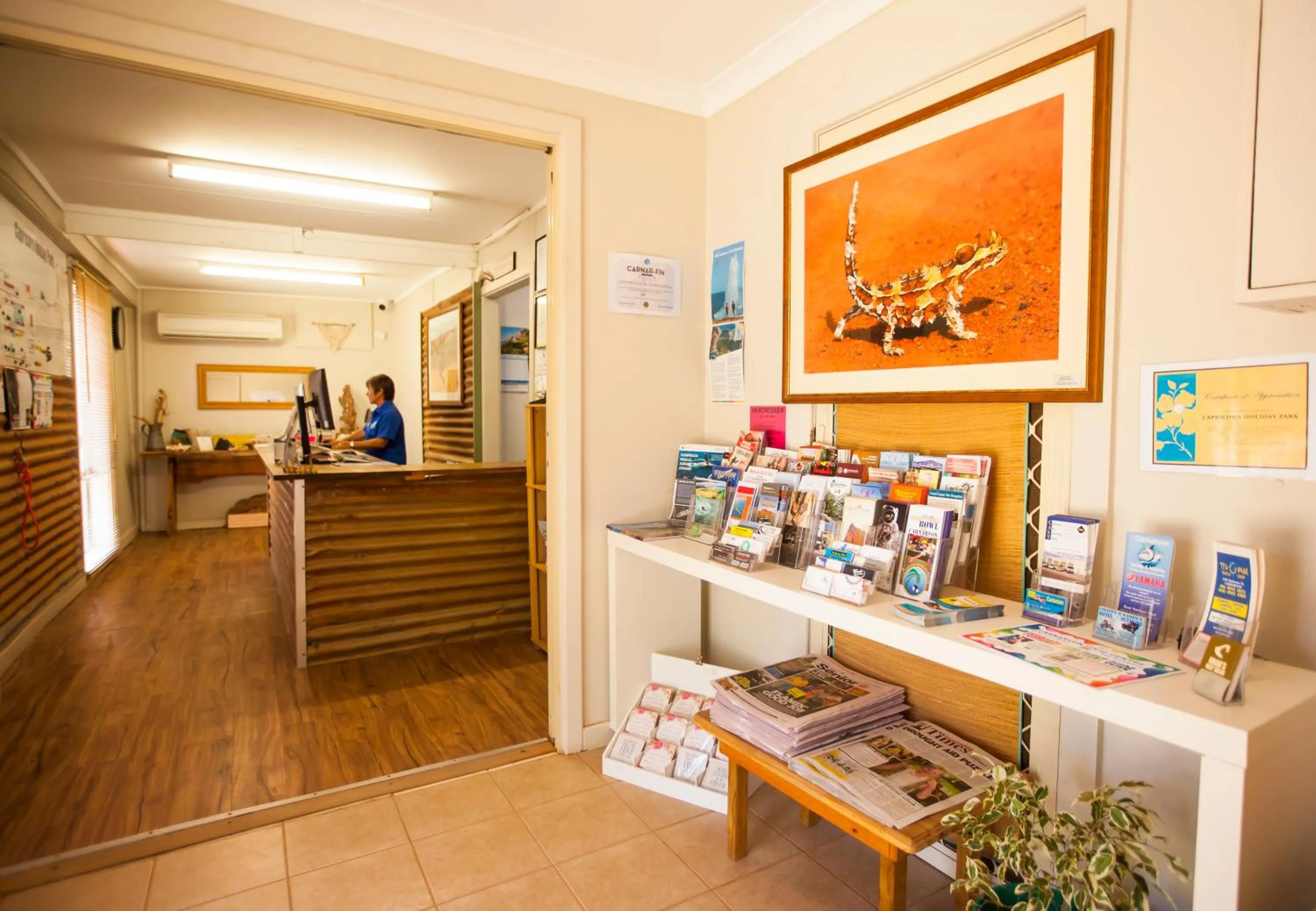 Staff in Capricorn Holiday Park