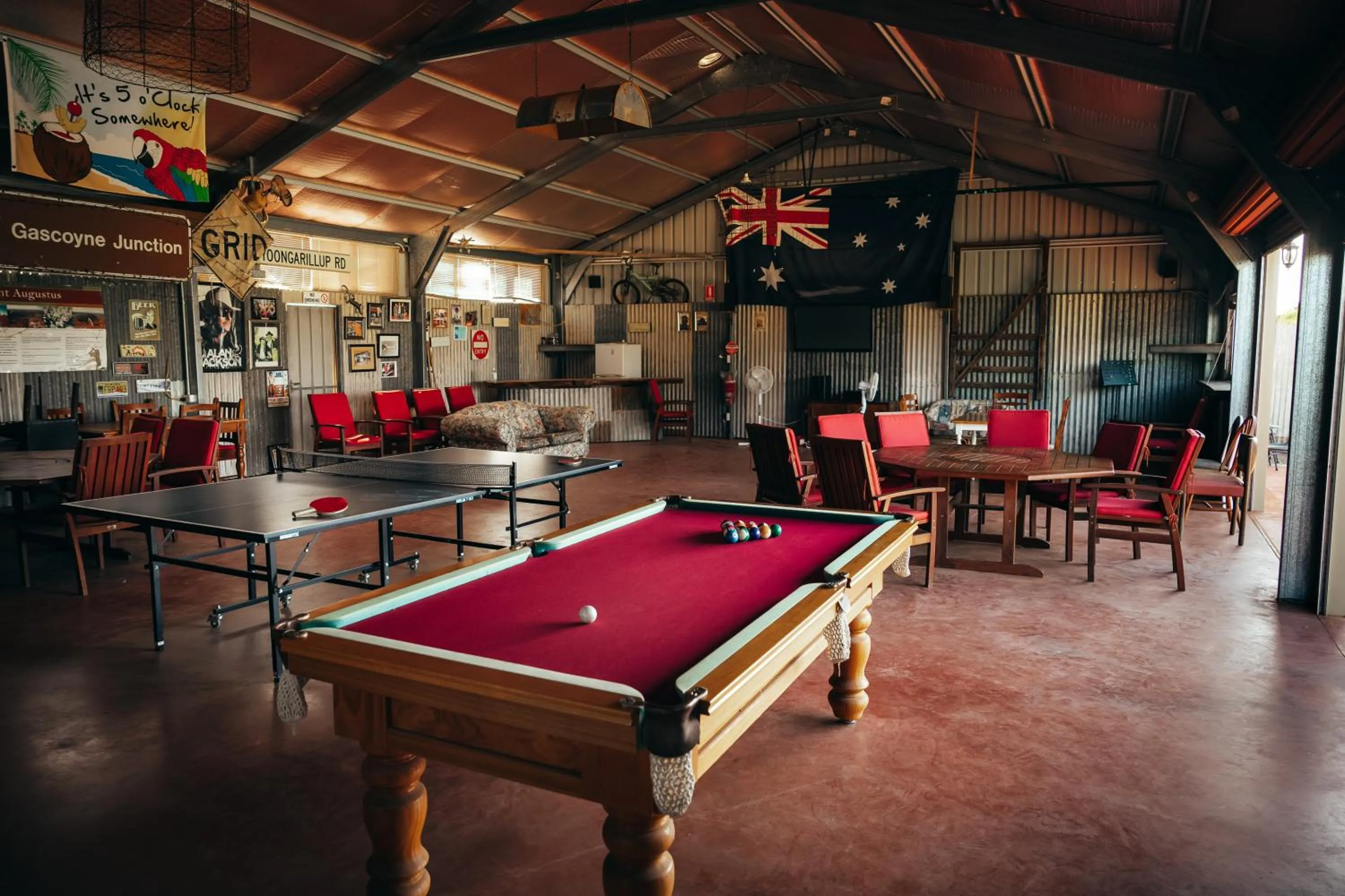 Game Room in Capricorn Holiday Park