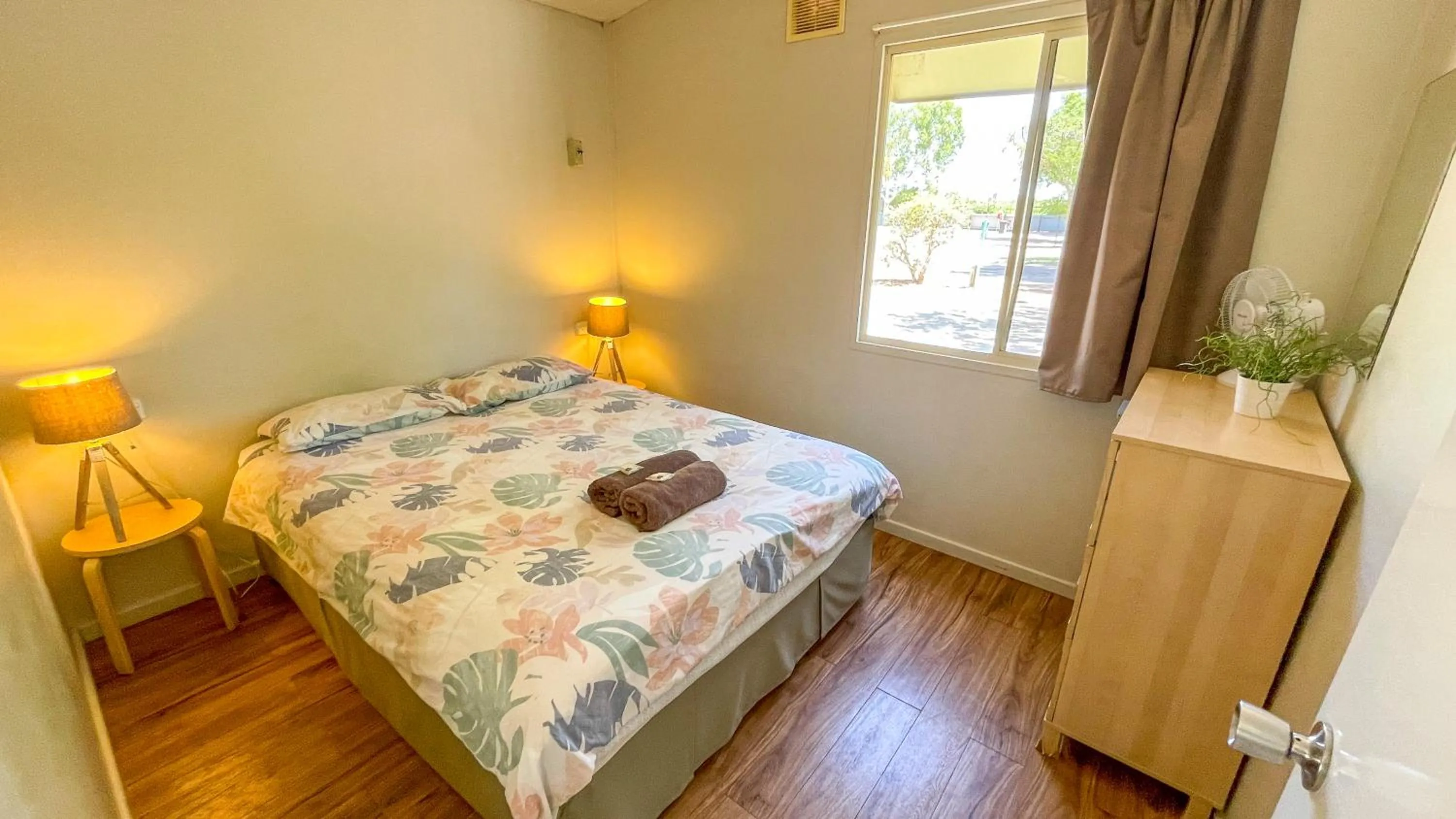 Bed in Capricorn Holiday Park